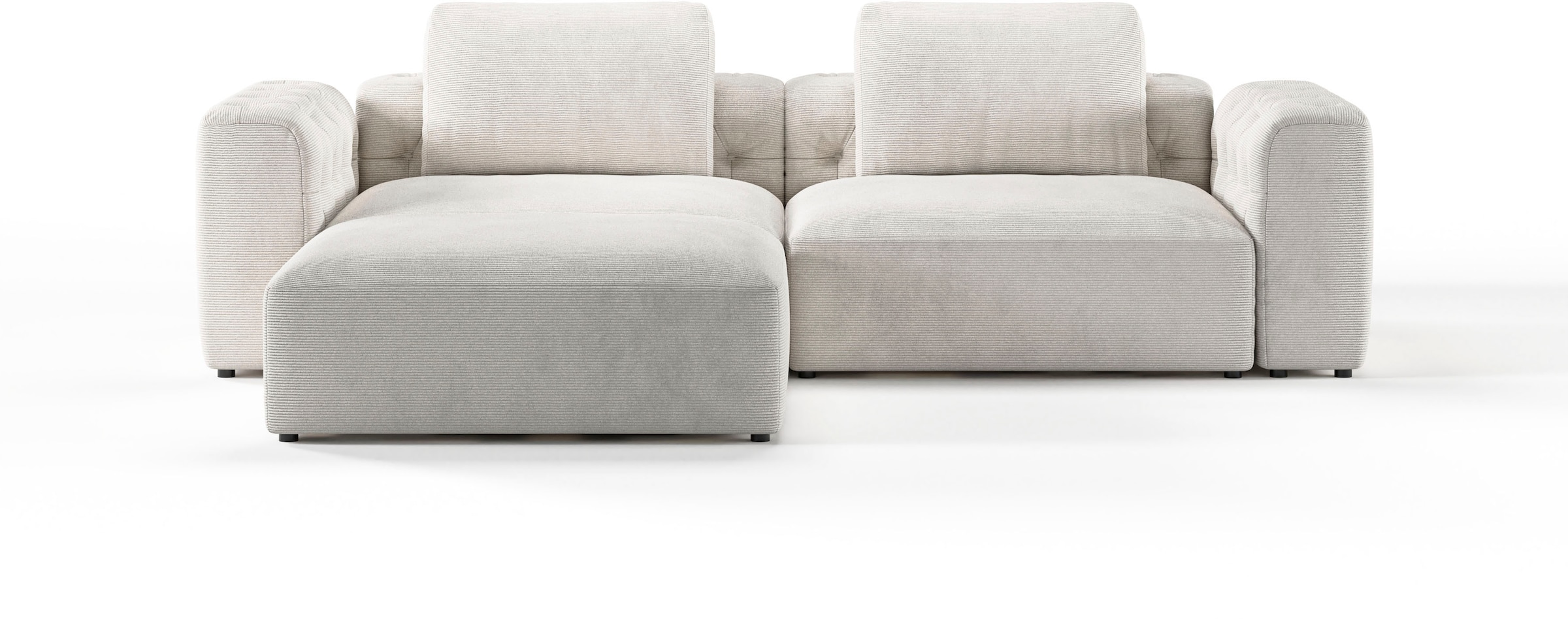 RAUM.ID Ecksofa »Cushid L-Form«, Modulset, bestehend aus 3 Teilen