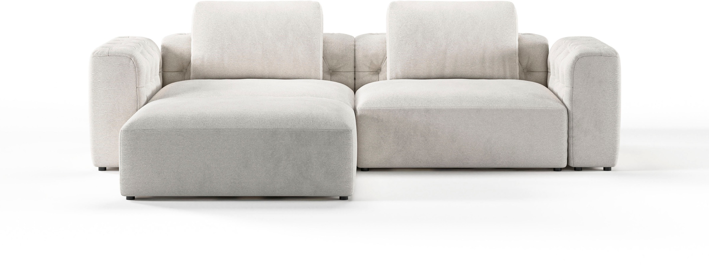 Home affaire Ecksofa "Cushid L-Form" Modulset, bestehend aus 3 Teilen günstig online kaufen