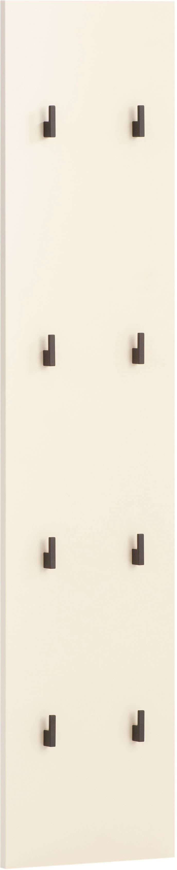 welltime Garderobenpaneel "Lovund, Garderobenpaneel, Made in Germany, B: 24 cm" Solide Verarbeitung - Dieses Produkt ist in Deutschland gefertigt