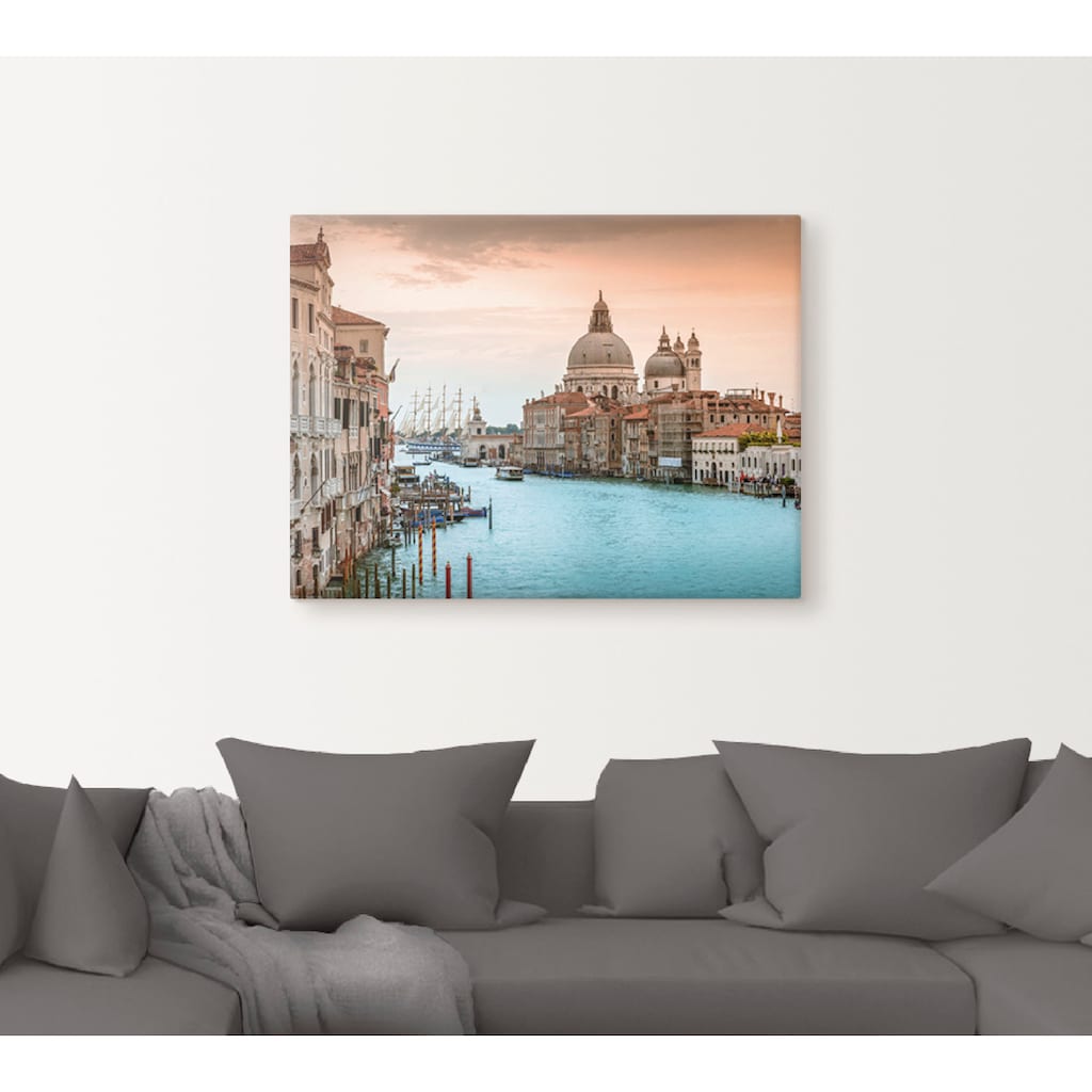 Artland Wandbild »Venedig Canal Grande I«, Italien, (1 St.)
