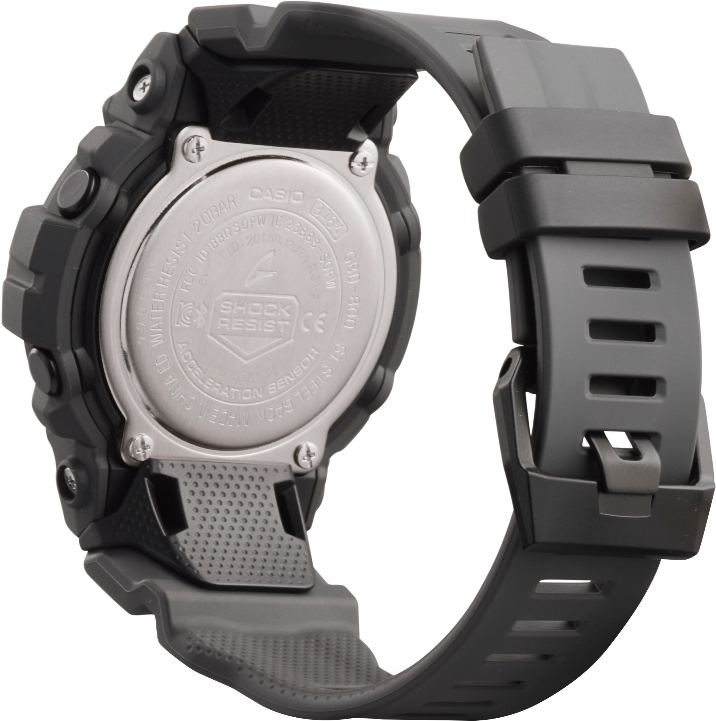 CASIO G-SHOCK Smartwatch »GBD-800-1BER«, Quarzuhr,Armbanduhr,Herrenuhr,Schrittzähler,bis 20bar wasserd.digital)