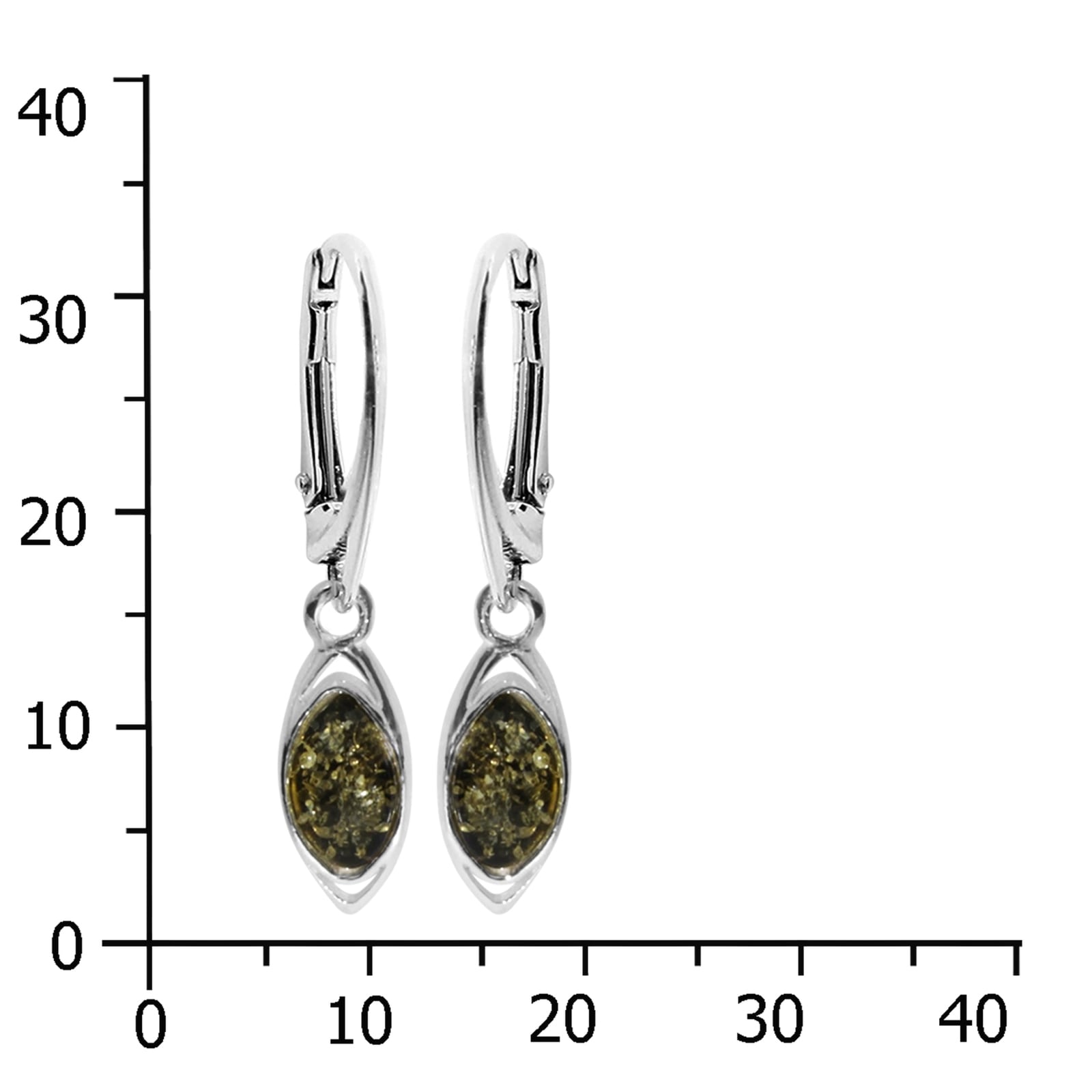OSTSEE-SCHMUCK Paar Ohrhänger »Ostsee-Schmuck Ohrhänger Telia Ohrhänger Telia«, (2 tlg.)