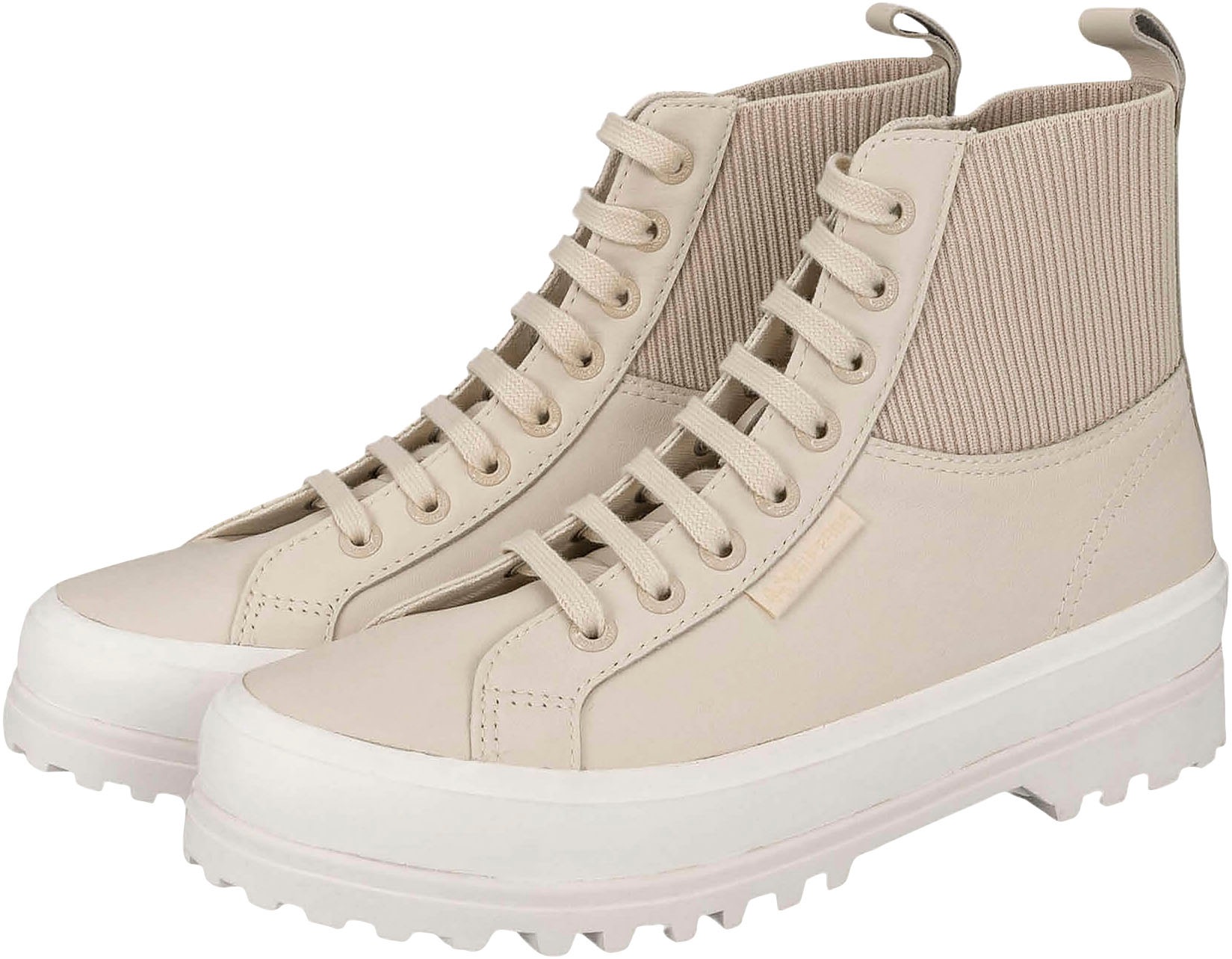 Superga Schnürboots »Alpina Knitted Nappa«