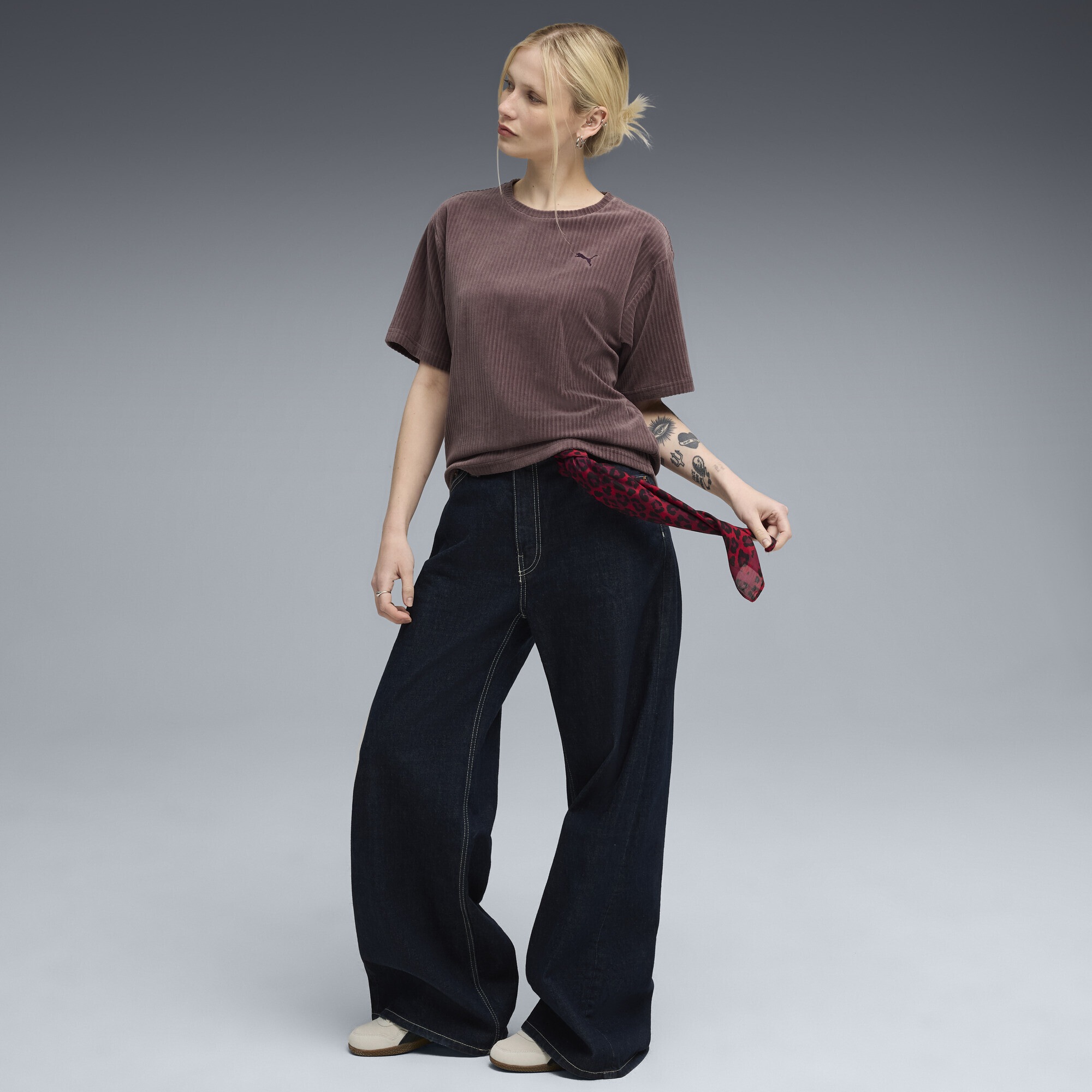 PUMA T-Shirt »Essentials Elevated Relaxed T-Shirt Damen«