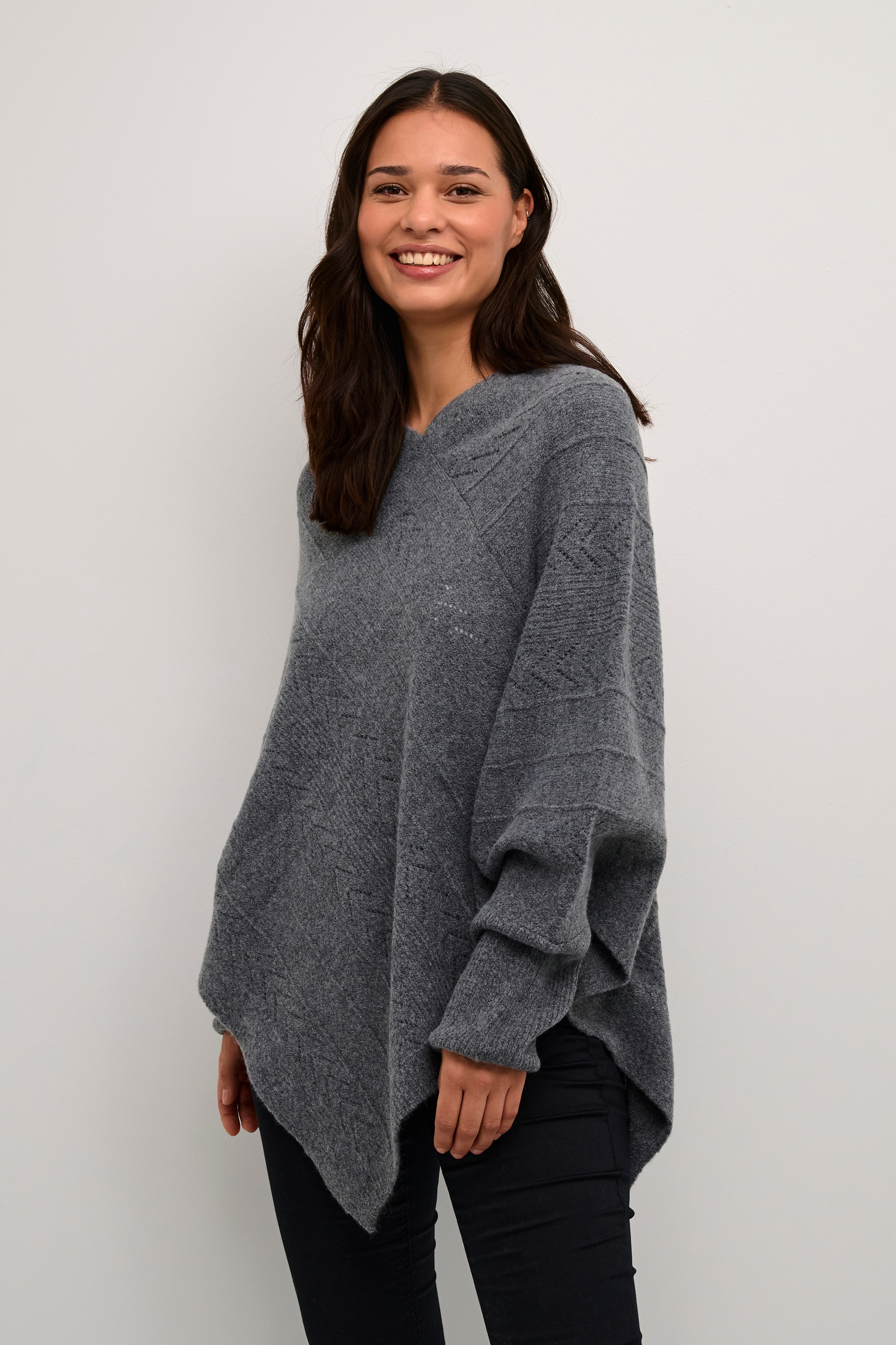 Cream Strickponcho »Damen Poncho CRHoliday«
