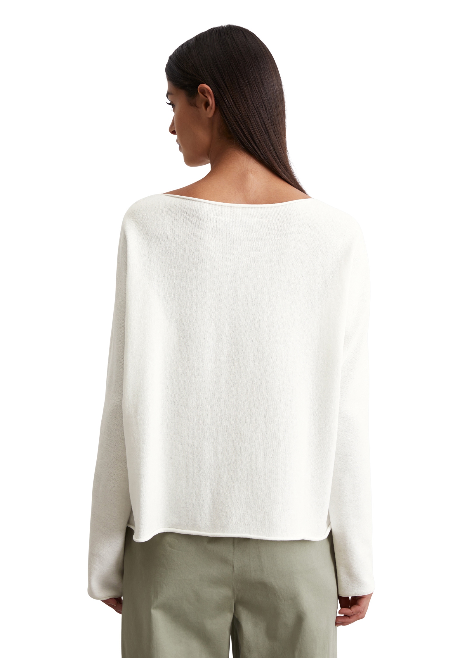 Marc O'Polo Strickpullover »aus reinem Baumwollgarn«