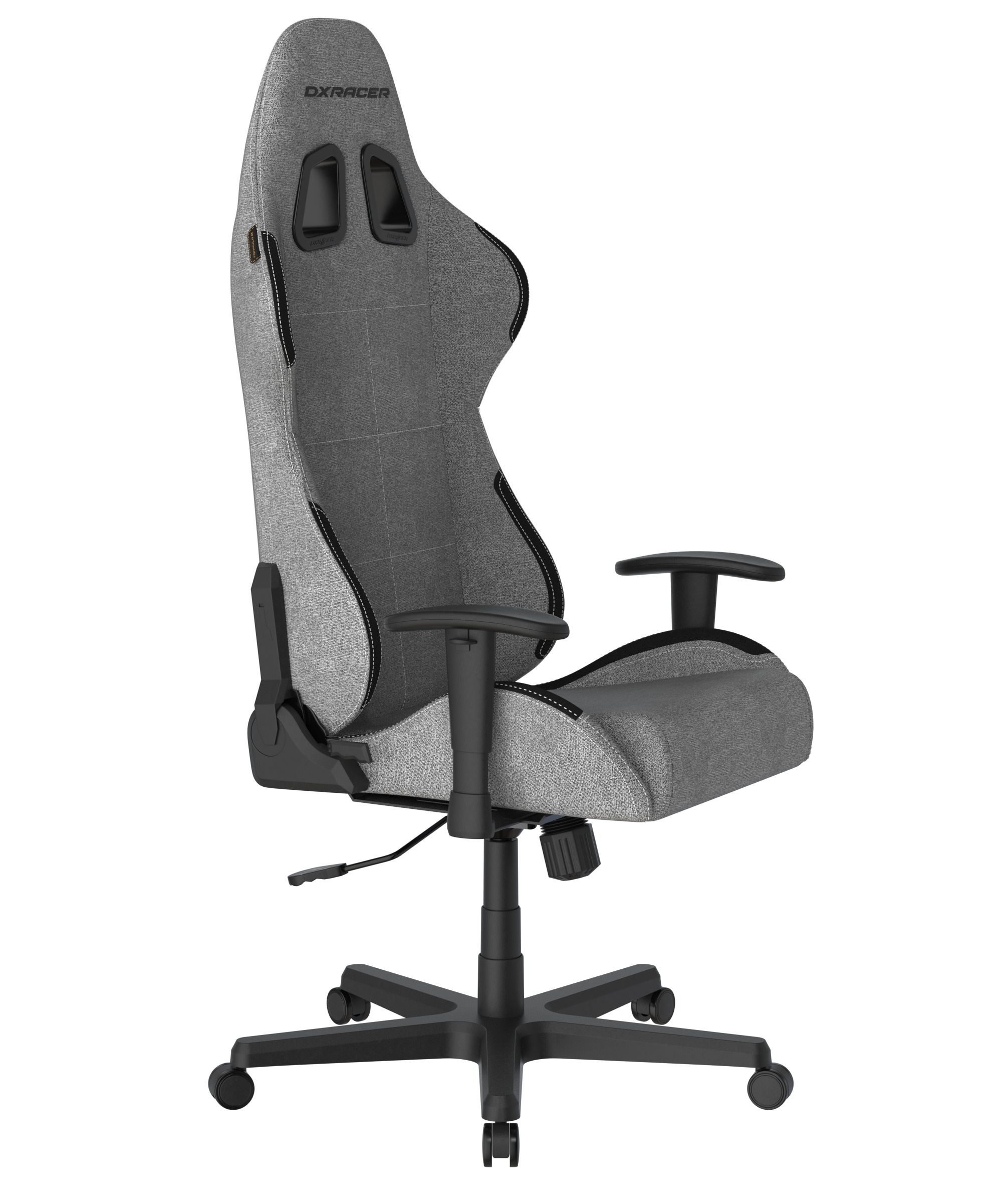 DXRacer Gaming-Stuhl »Formula Gaming Chair Regular L, Wasserabweisender Stoff, grau schwarz«