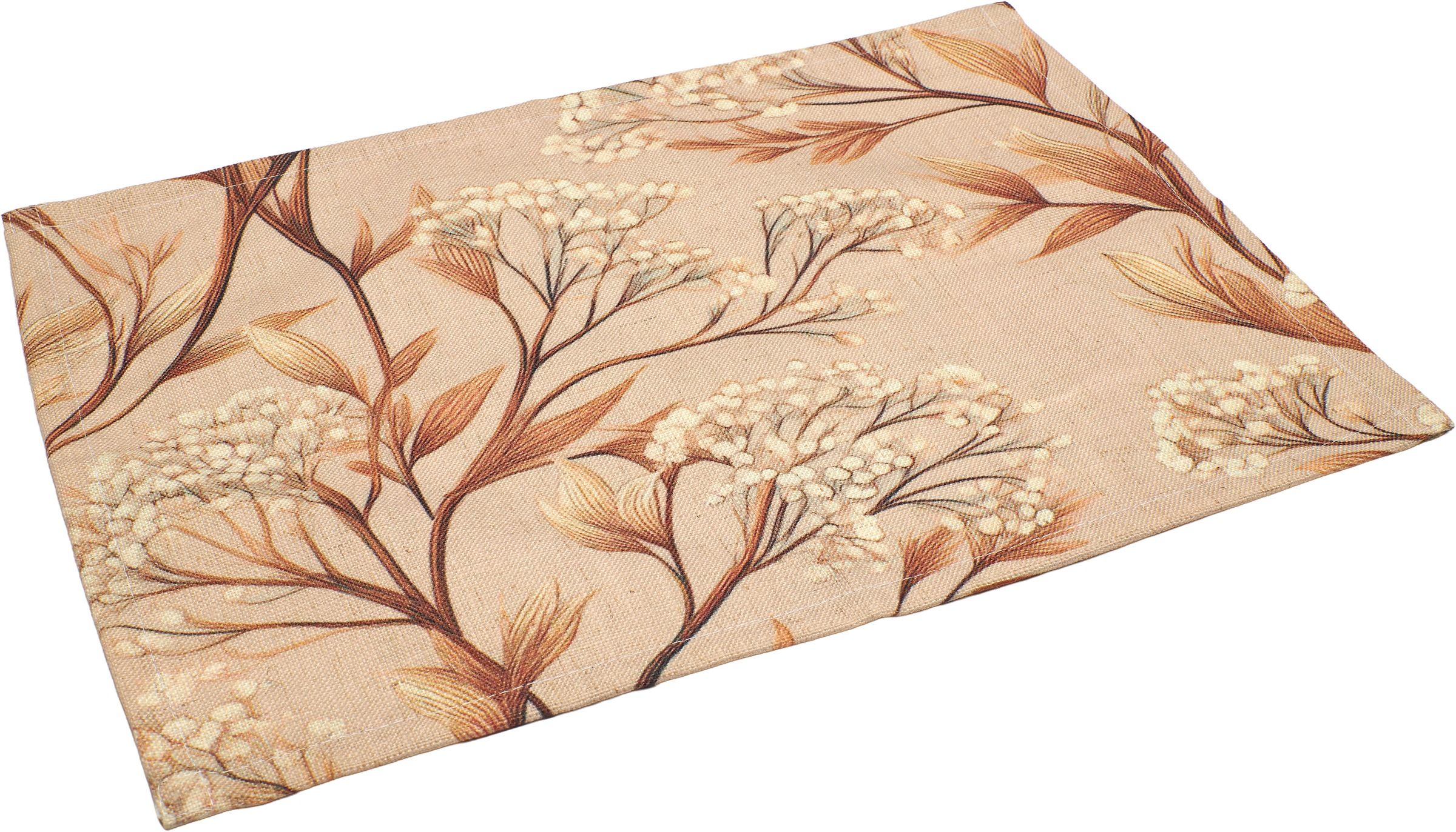Creativ home Platzset "Tischset aus Stoff" mit schönem Blumenmotiv