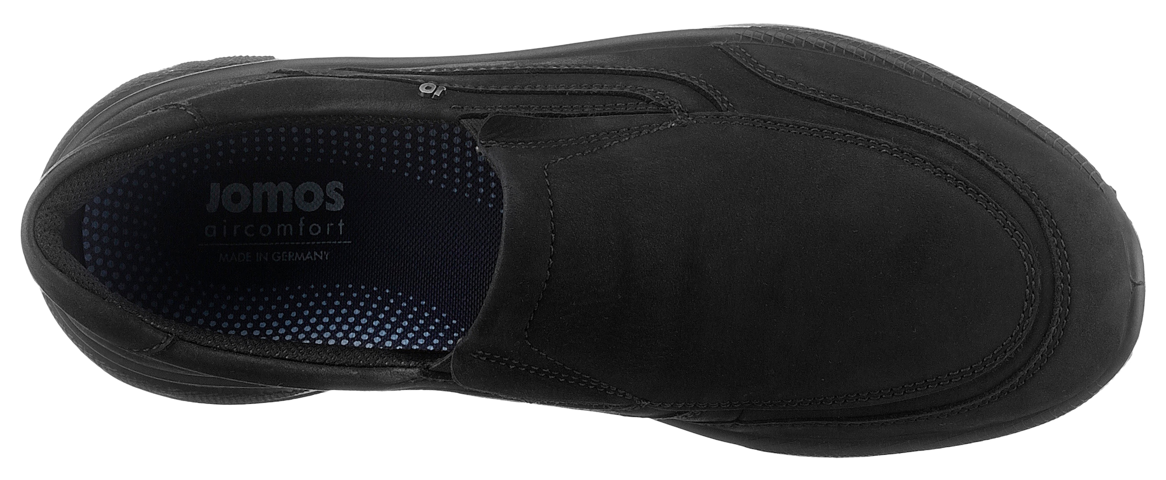 Jomos Slip-On Sneaker »Jomotion«, Slip-on Sneaker, Schlupfschuh mit elastischem Stretcheinsatz