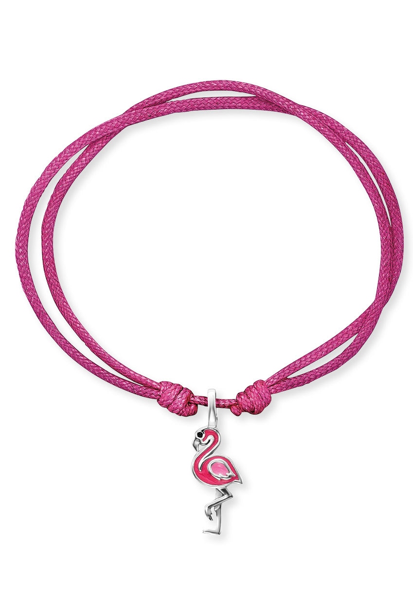 Armband »Flamingo, HEB-FLAMINGO«, mit Emaille