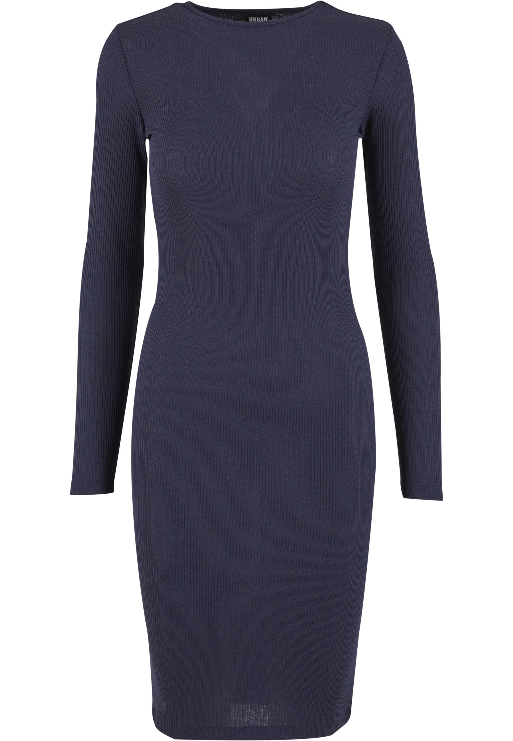 URBAN CLASSICS Shirtkleid "Urban Classics Damen Ladies Rib Dress" 1 Stk. tl günstig online kaufen