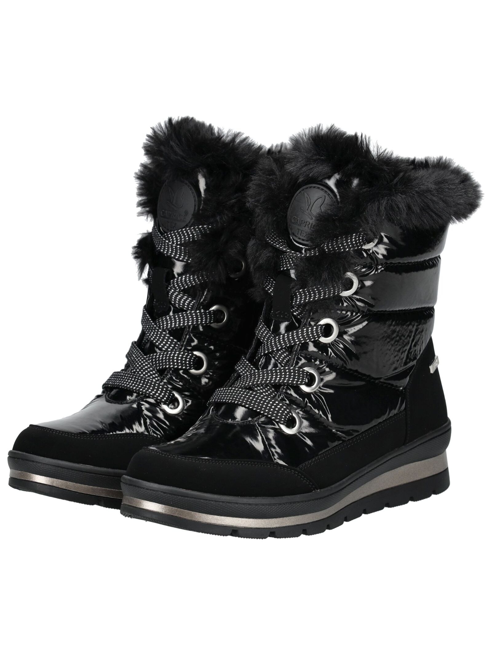 Caprice Schnürstiefelette »Caprice Stiefelette Lederimitat/Textil«