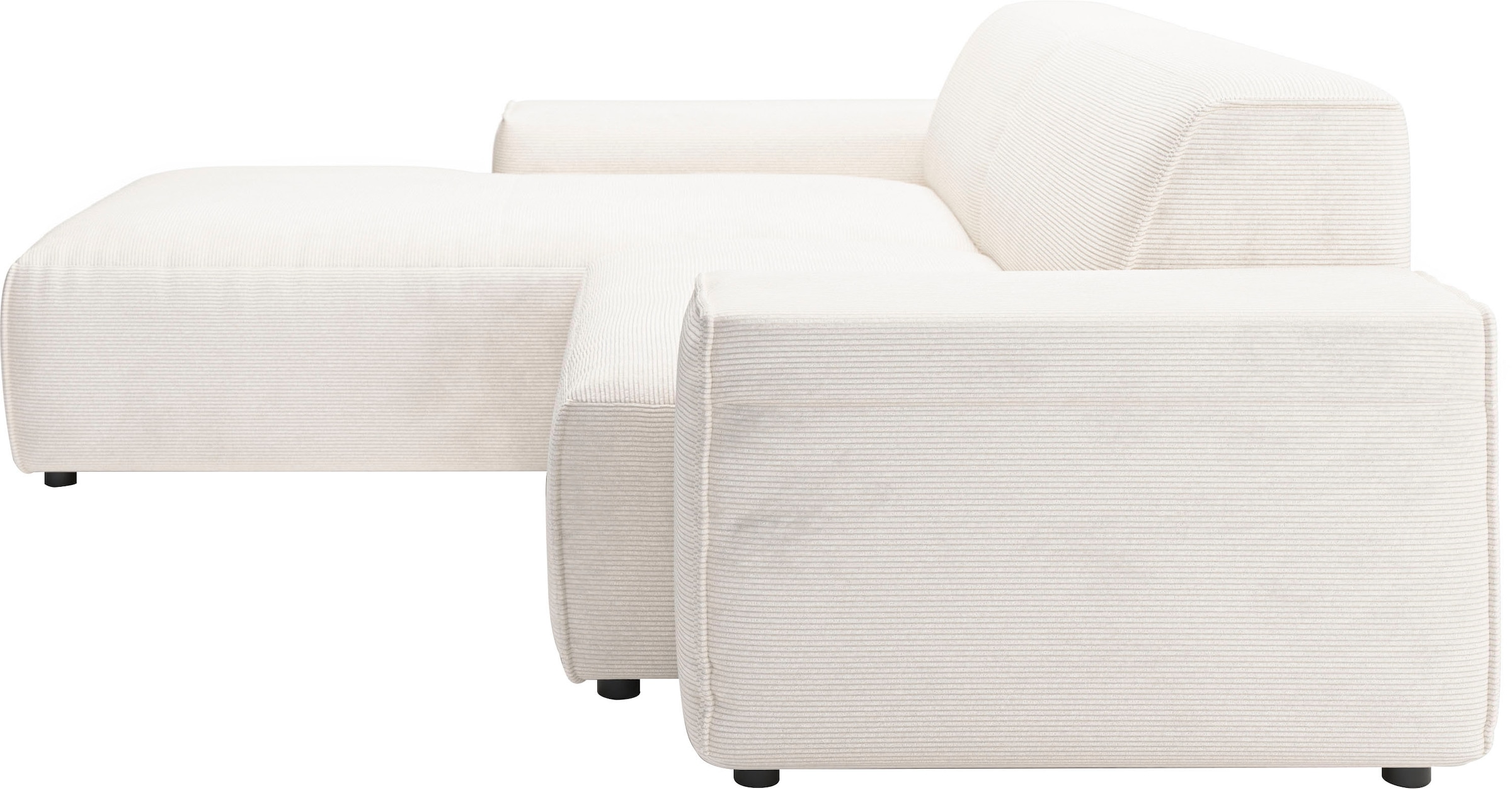 andas Ecksofa »Glimminge L-Form auch in Breitcord, Feincord + Easy care-Bezug,«, Breite 234, Zierkissen