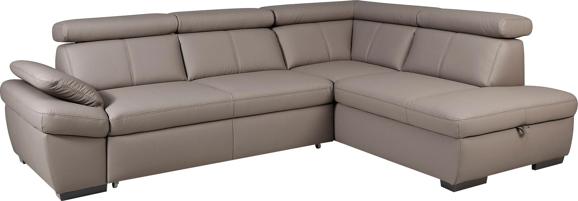 exxpo - sofa fashion Ecksofa "Salerno, Funktionssofa, hoher Sitzkomfort, Br günstig online kaufen
