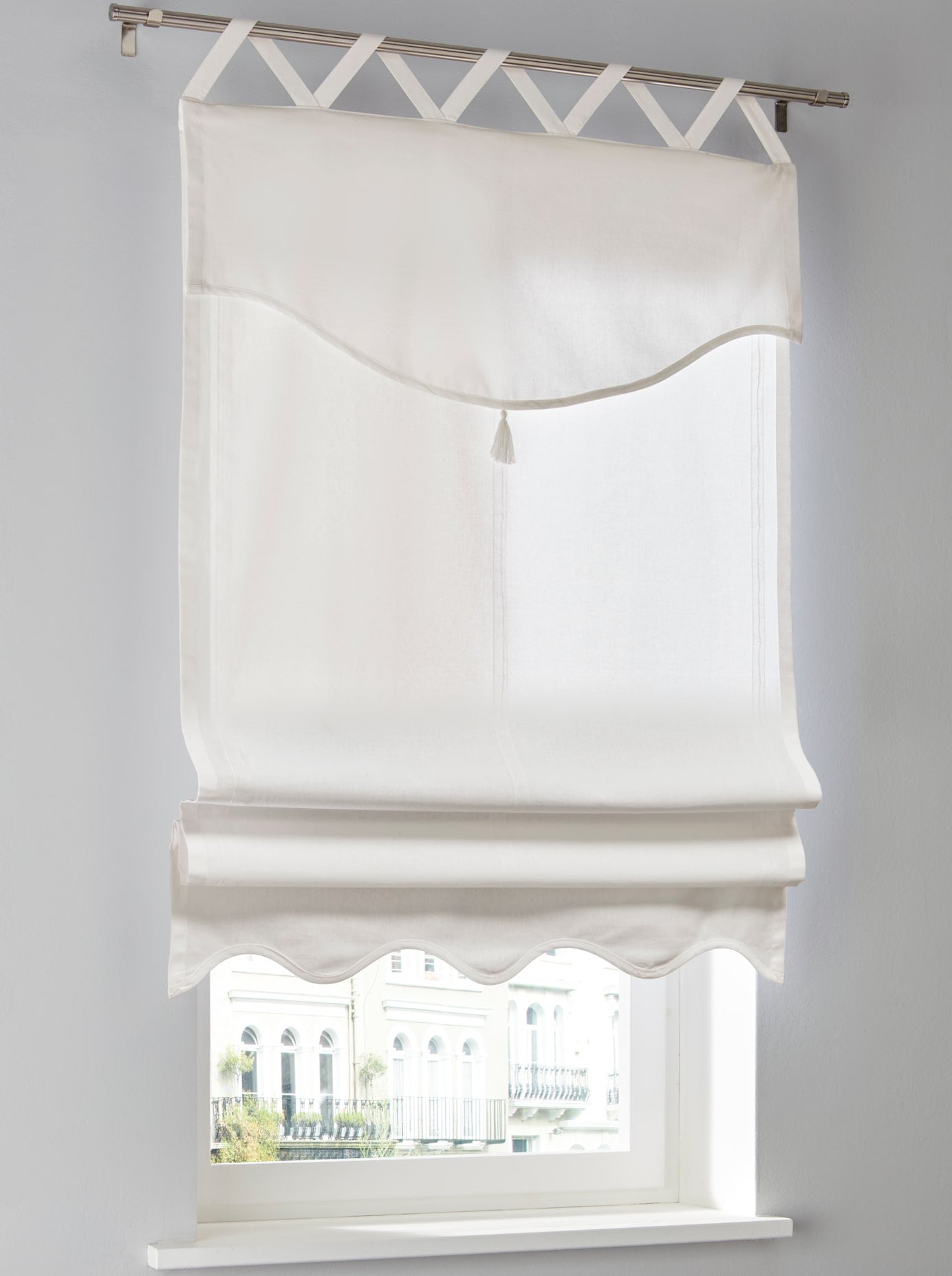 heine home Raffrollo mit Schlaufen günstig online kaufen