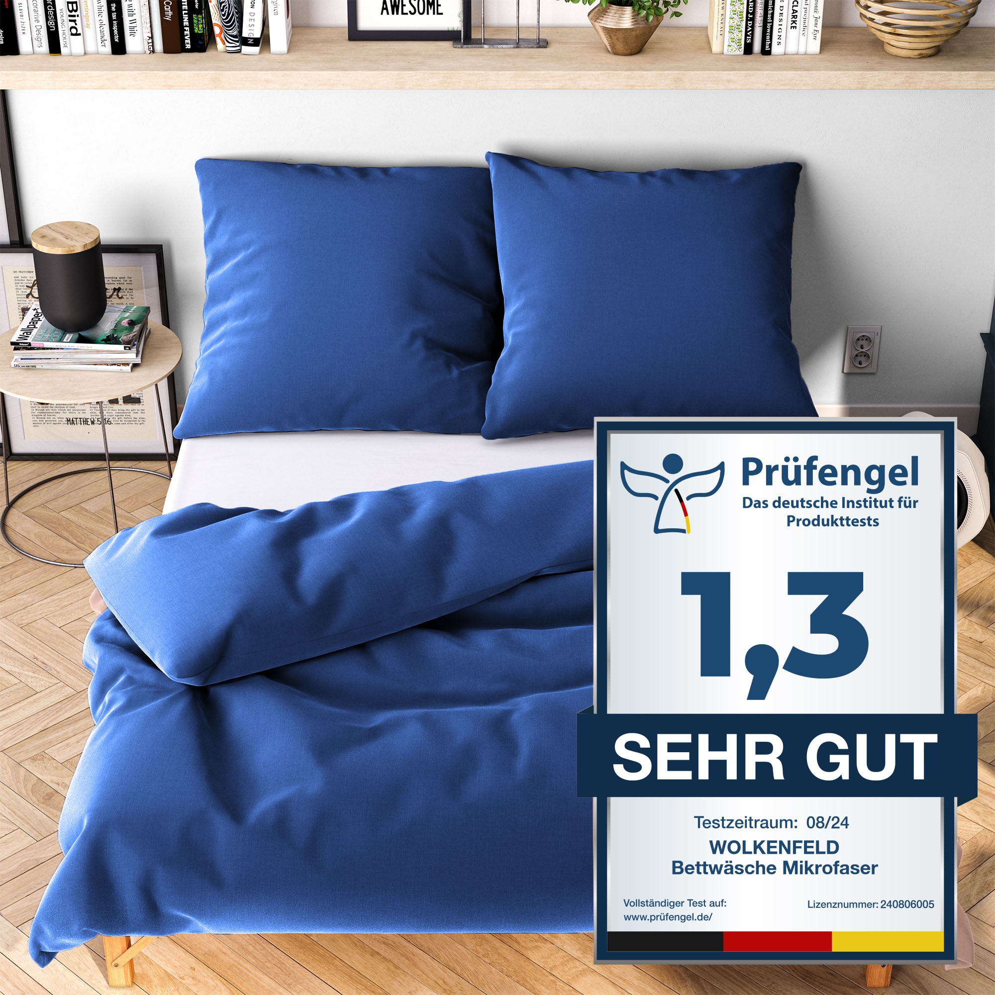 Wolkenfeld Bettwäsche "Allergiker Bettwäsche, unfassbar weich" 3 tlg. tlg. günstig online kaufen