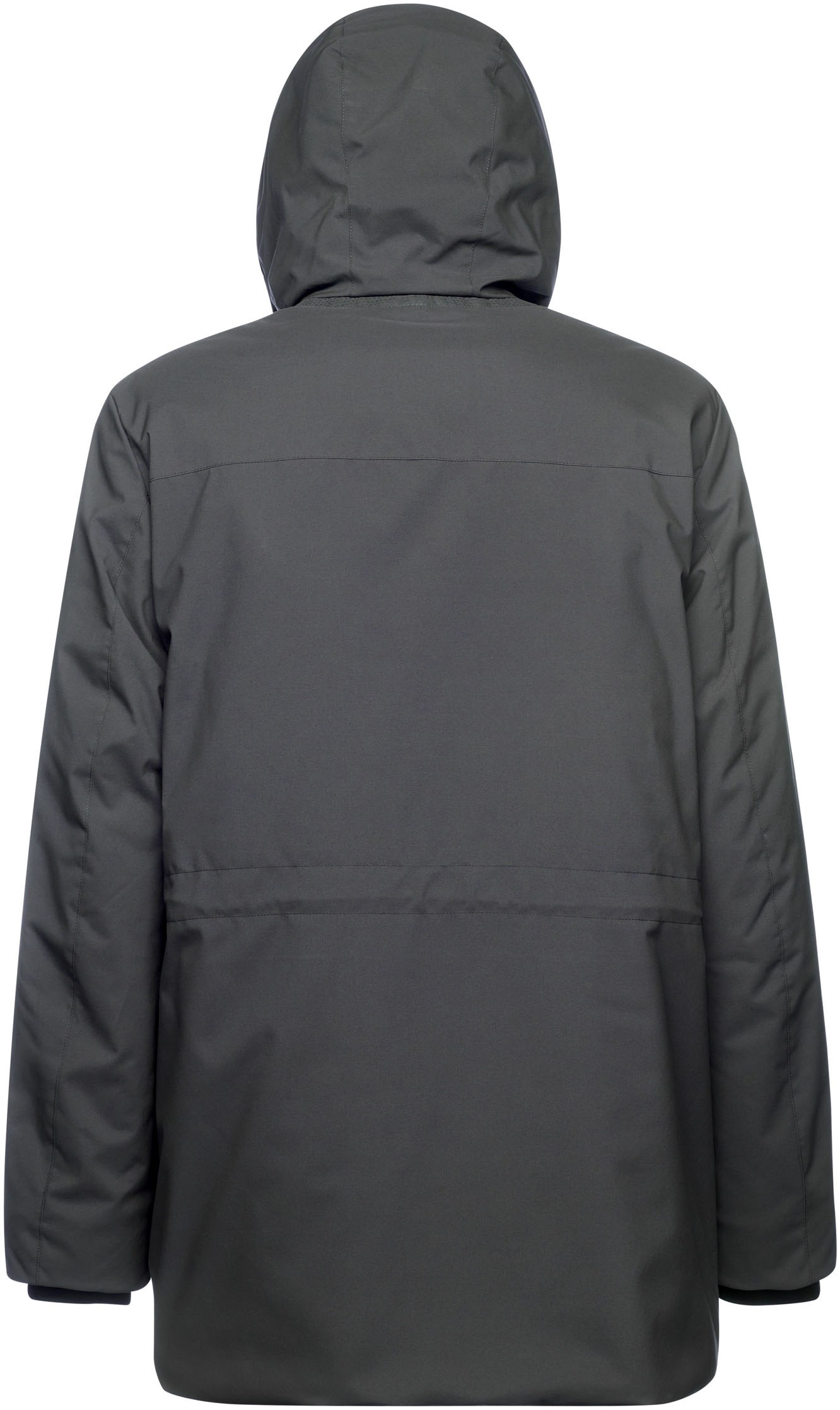 Geox Langjacke »SPHERICA«, mit Kapuze, mit verdecktem Reißverschluss & Druckern, Leistentaschen, Kapuze