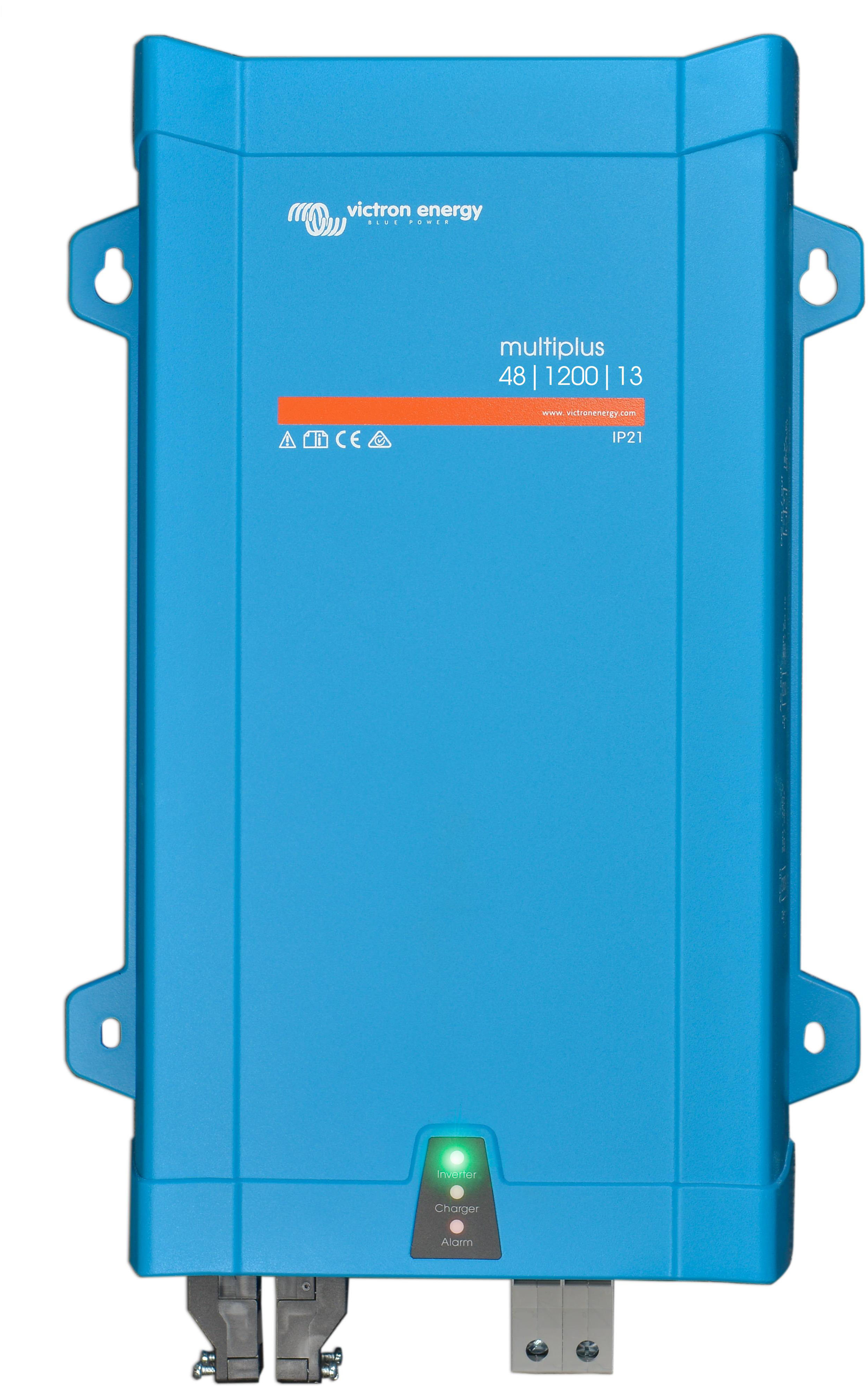 VICTRON ENERGY Wechselrichter "»Inverter / Charger Victron MultiPlus 48/1600/20-16 230V VE.Bus«", B:26,5cm H:12cm L:47cmblau, Wandler, 1600 W, 48 VDC