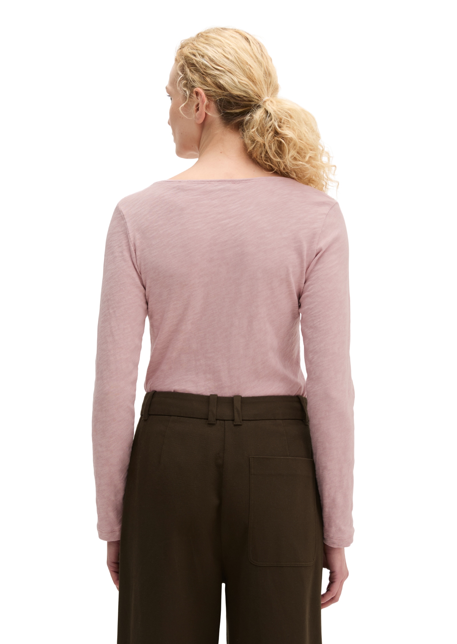 Marc O'Polo Longsleeve regular aus Organic Cotton-Qualität