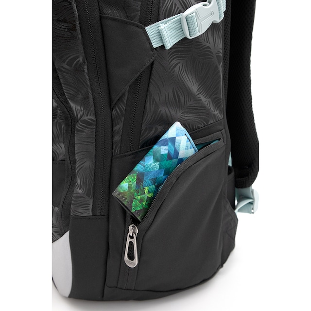 neoxx Schulrucksack »Active, Queen of the Nite«, reflektierende Details,  aus recycelten PET-Flaschen | BAUR