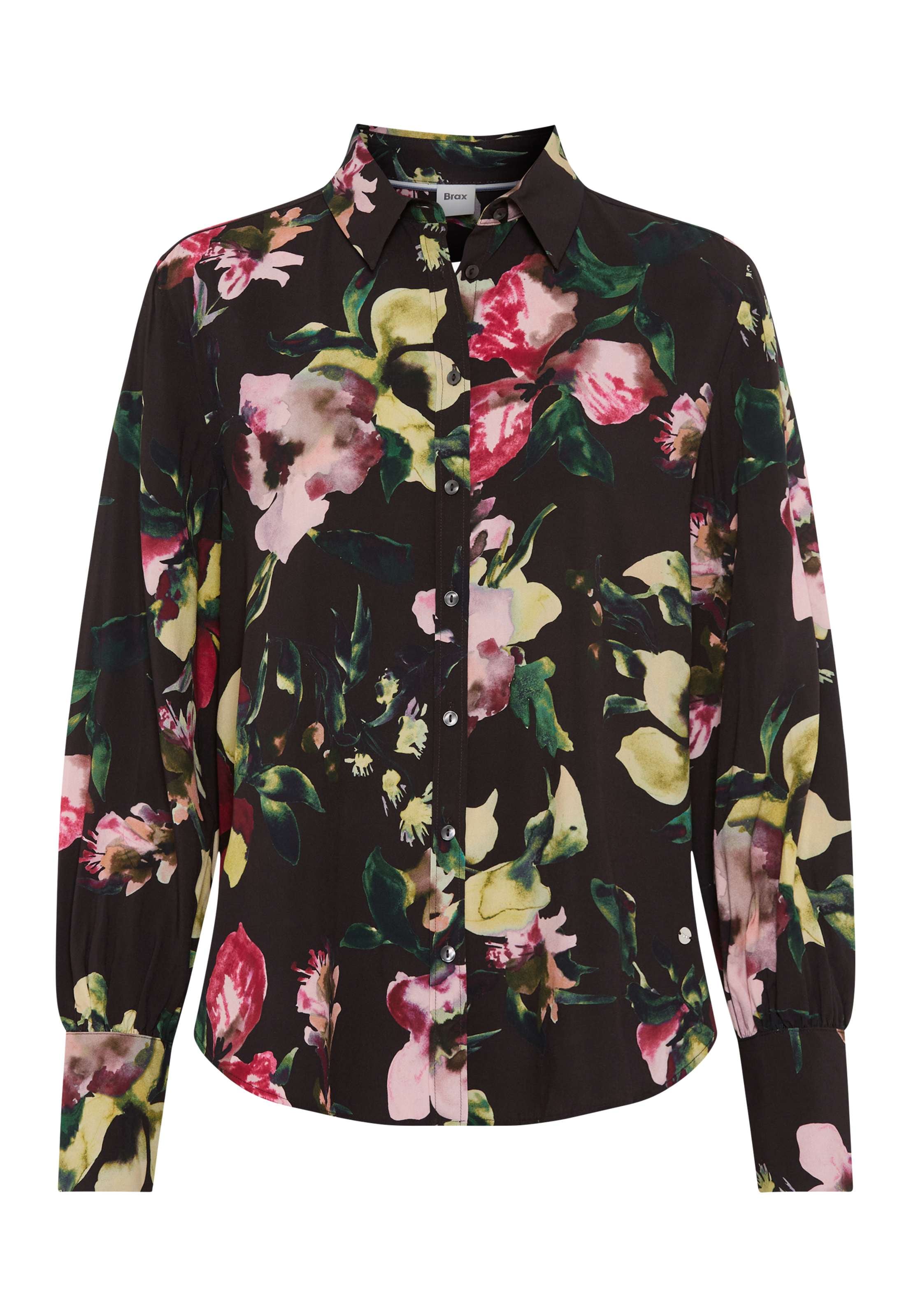 Brax Klassische Bluse »Style VIC« Flowerprint: Bluse aus reiner Viskose