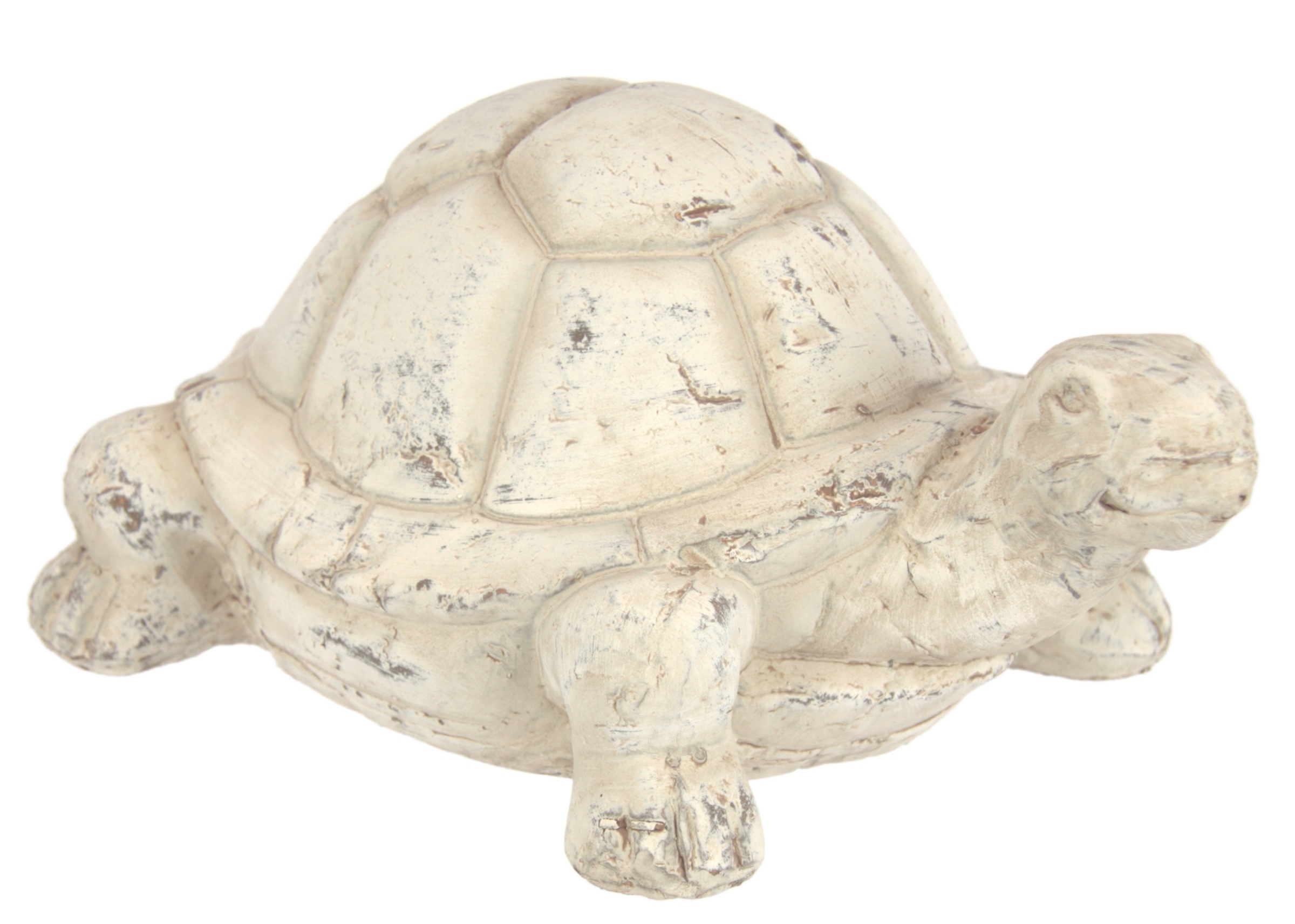 I.GE.A. Dekofigur »Schildkröte aus Keramik«, Deko Garten Figur Antik-Look Panzertier Gartendeko Tierfigur Statue
