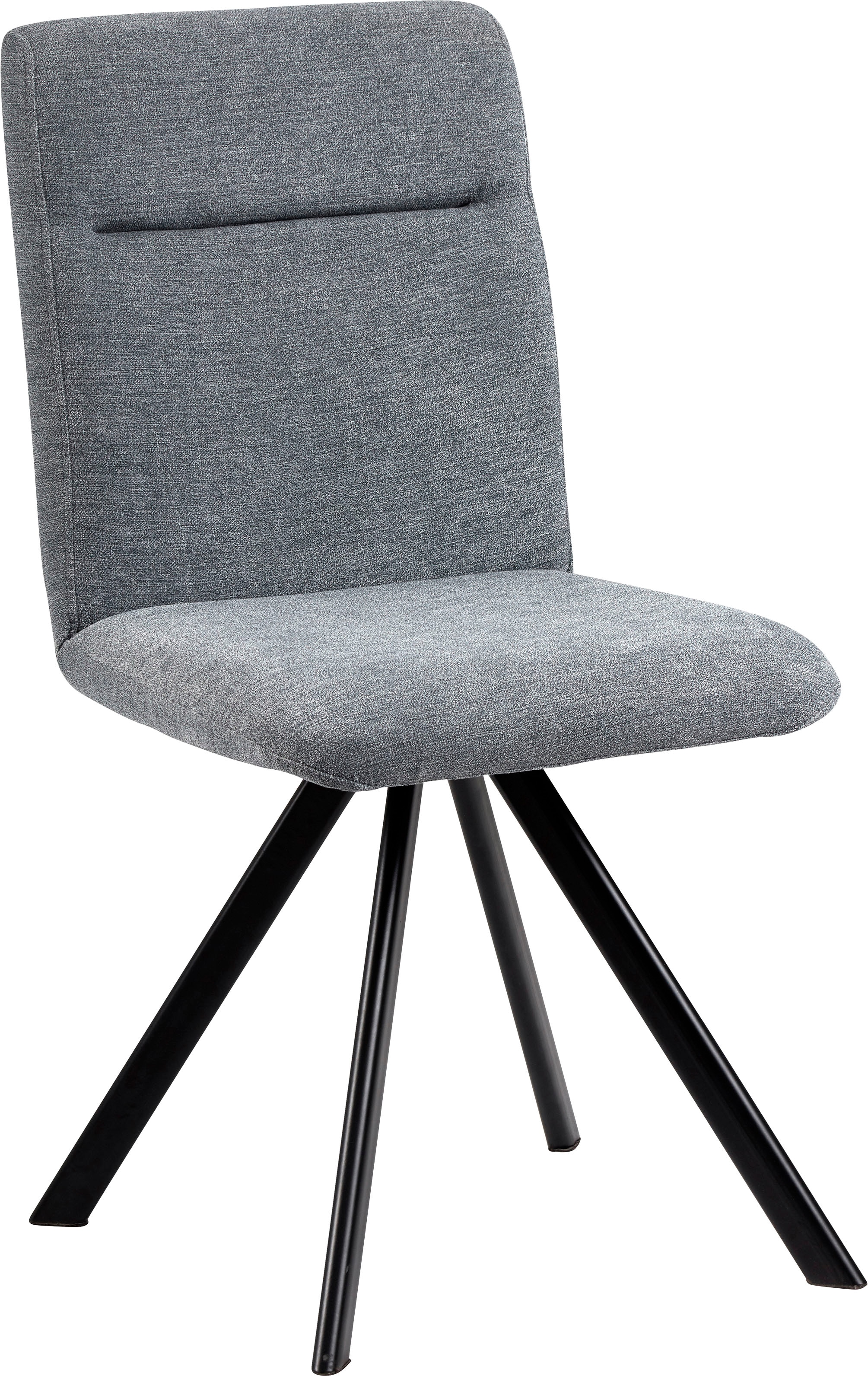 massivline&more 4-Fußstuhl "Martina 200" () Gestell aus Metall schwarz, 2er günstig online kaufen