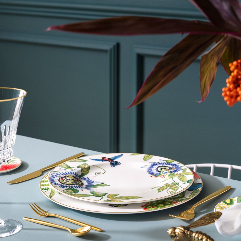 Villeroy & Boch Pizzateller "Platzteller Amazonia Anmut ø 30,9 cm bunt"