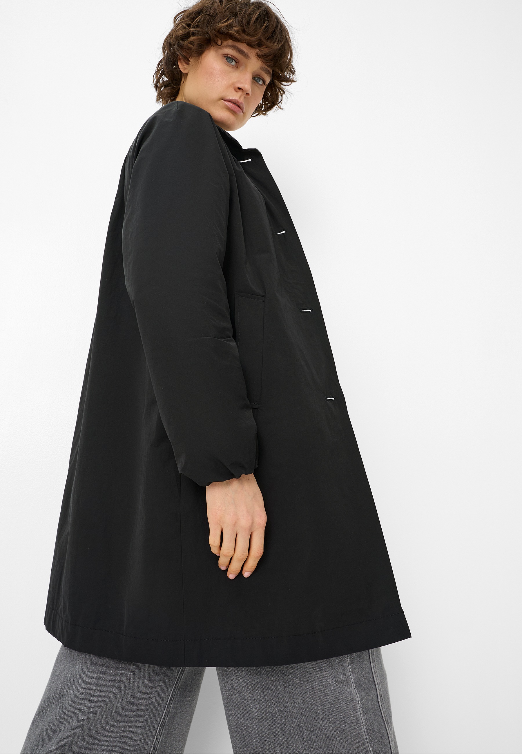 Fuchs Schmitt Kurzmantel Baumwollmix, Regular Fit, Leistentaschen günstig online kaufen