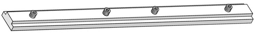 GARESA Gardinenring Durchmesser | einfache BAUR Haken«, Montage mit »Ring St.), bis 20mm, (20 Aluminium, für