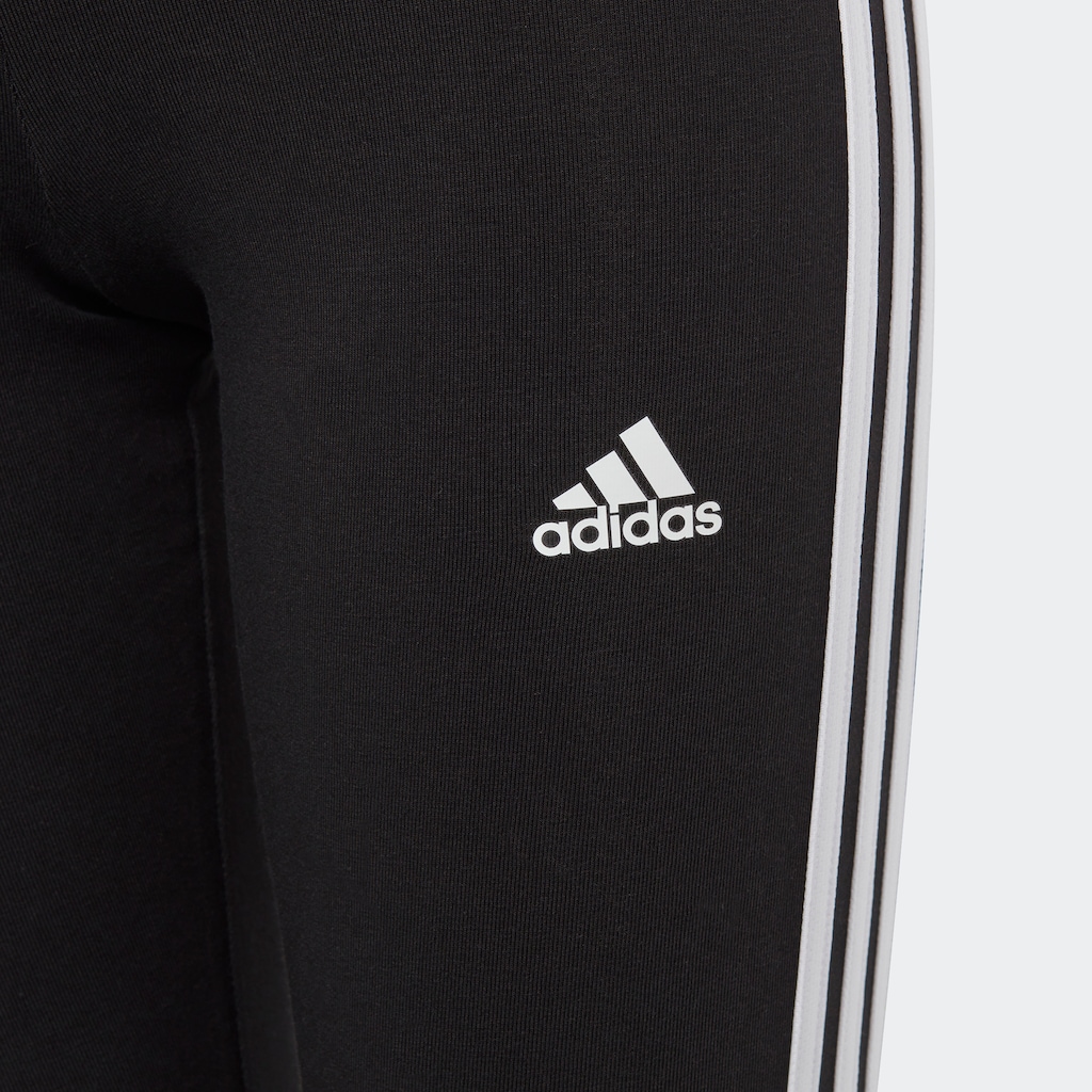 adidas Sportswear Leggings »ESSENTIALS 3-STREIFEN COTTON«, (1 tlg.)