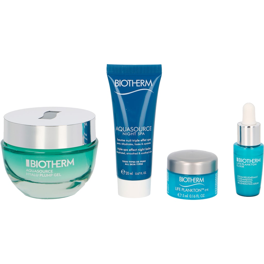 BIOTHERM Gesichtspflege-Set »Aquasource Hyalu Plump Gel Value Set«, (4 tlg.)