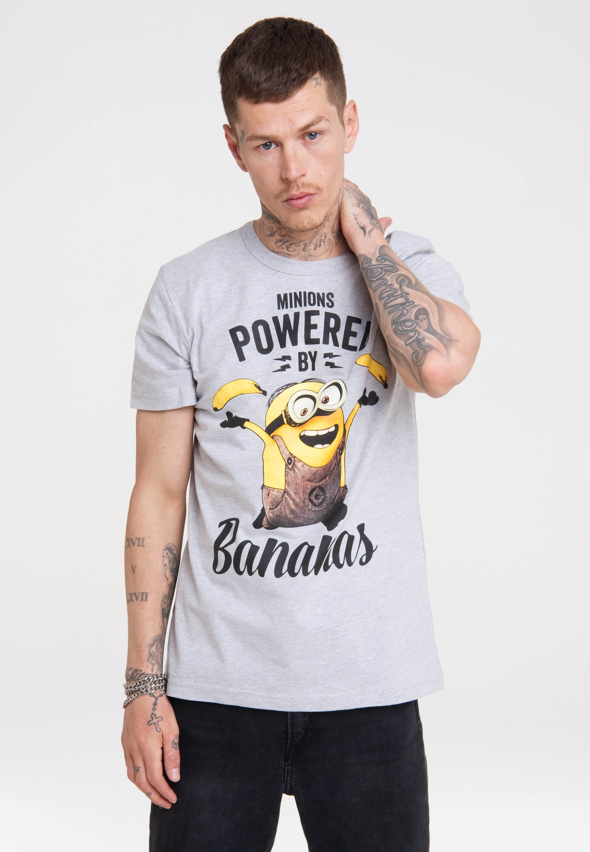 LOGOSHIRT T-Shirt »Minions«, mit lizenziertem Originaldesign ▷ bestellen |  BAUR