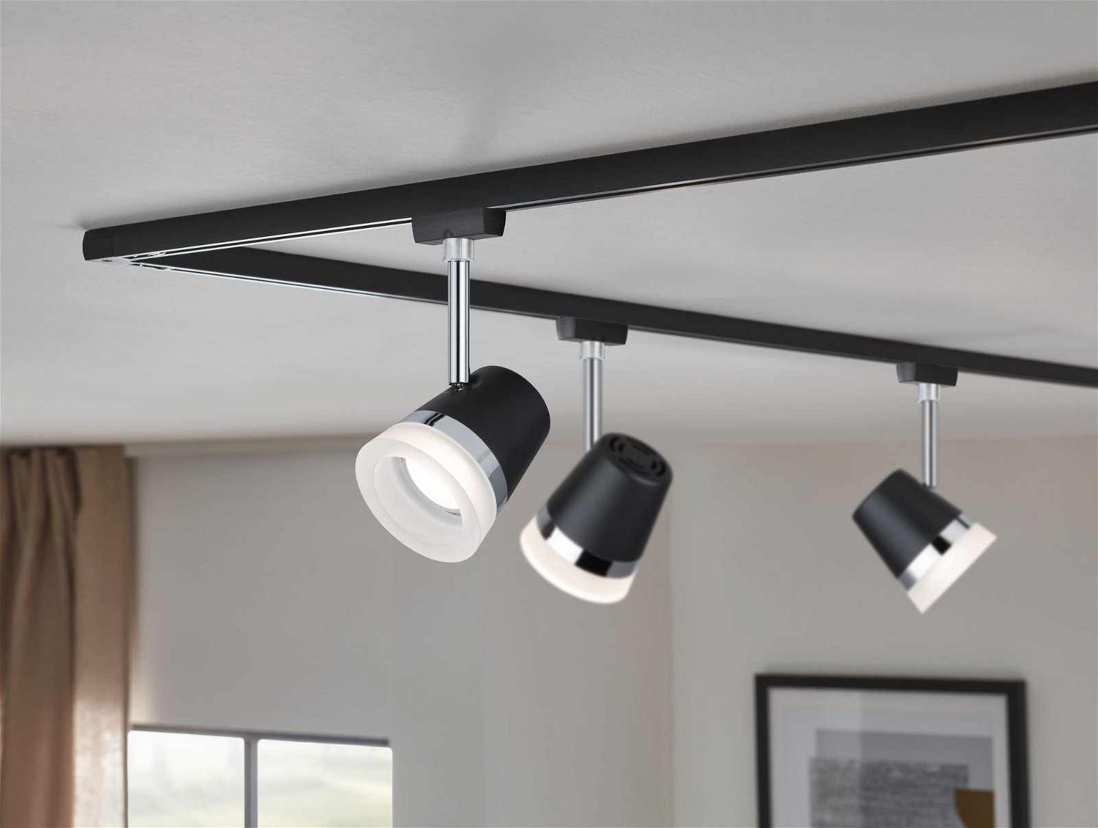 Paulmann Schienensystem-Leuchten »URail Schienenspot Cone Einzelspot GU10 max. 10W 230V«, Einzelspot, dimmbar