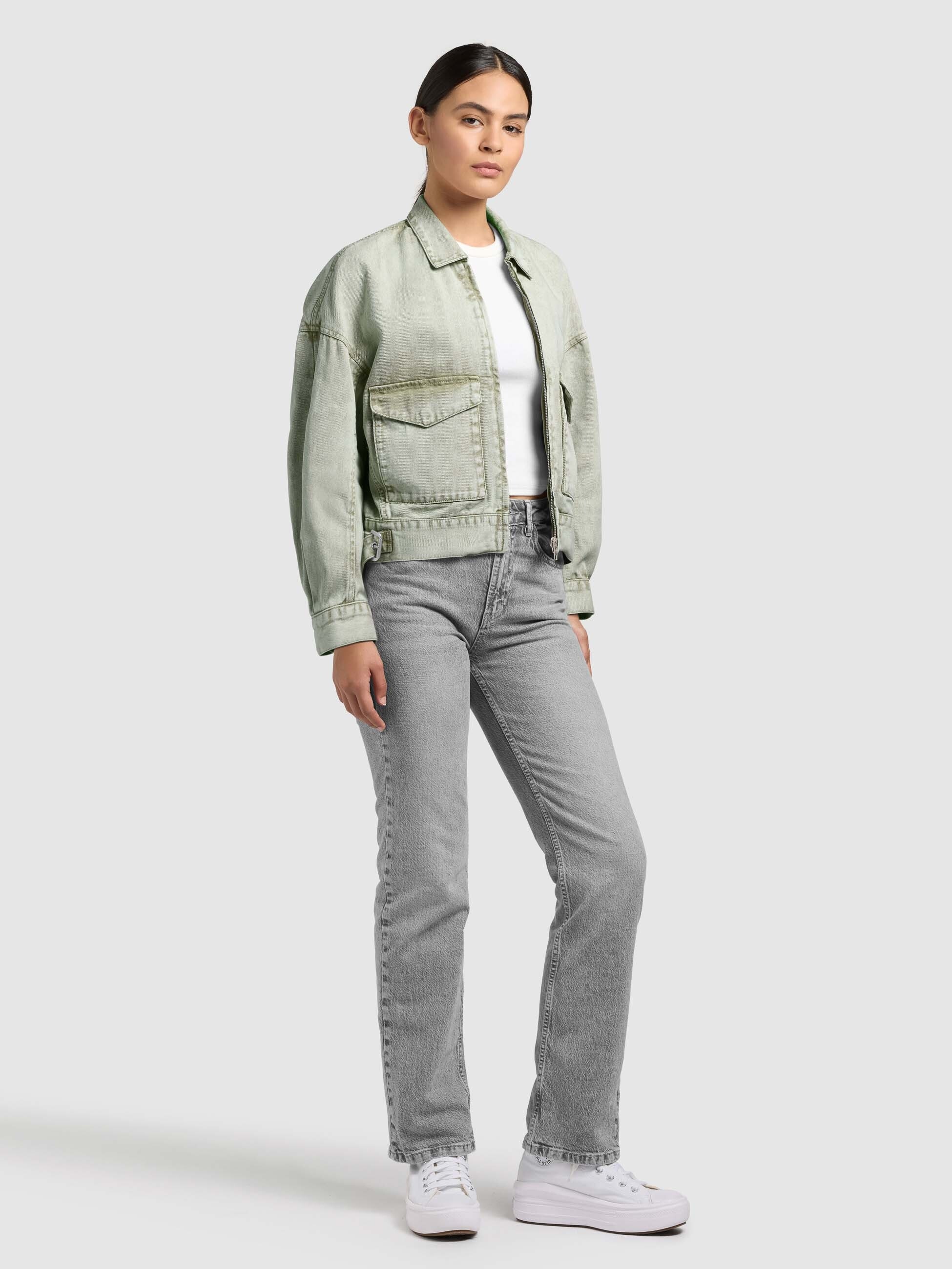 khujo Jeansjacke »NELINA« ohne Kapuze