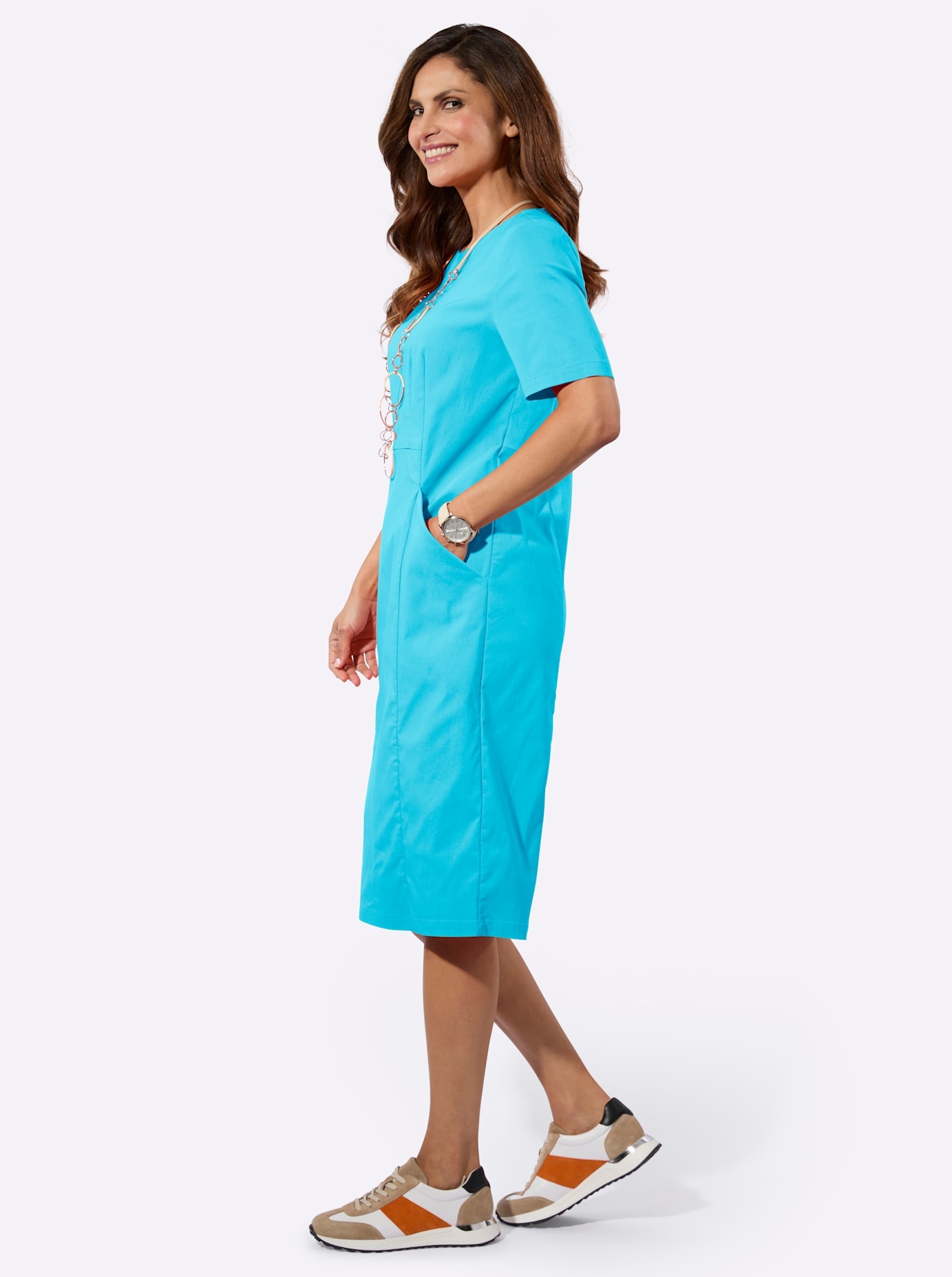 Inspirationen Etuikleid »Bengalin-Kleid« Eingrifftaschen