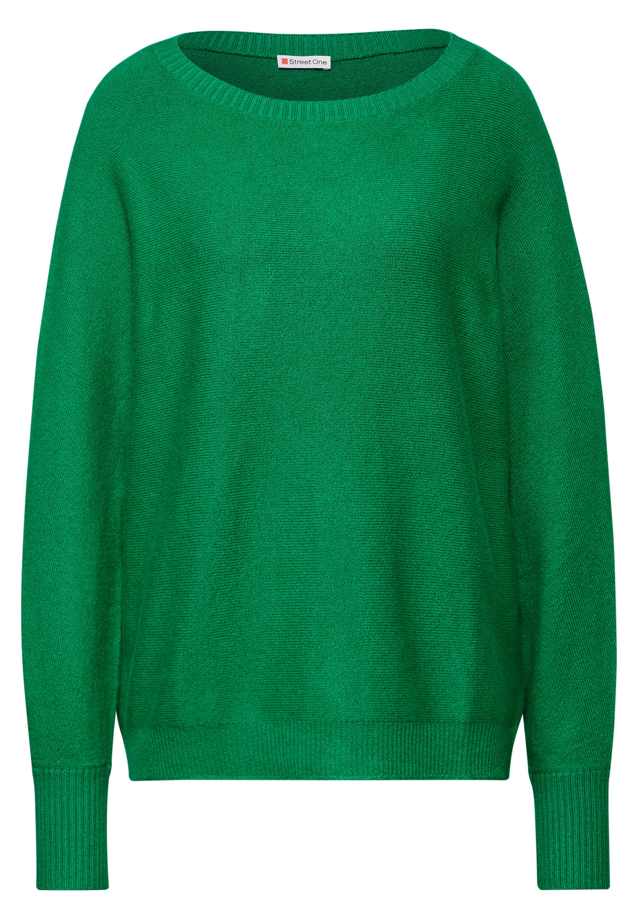 STREET ONE Strickpullover, mit U-Boot-Ausschnitt