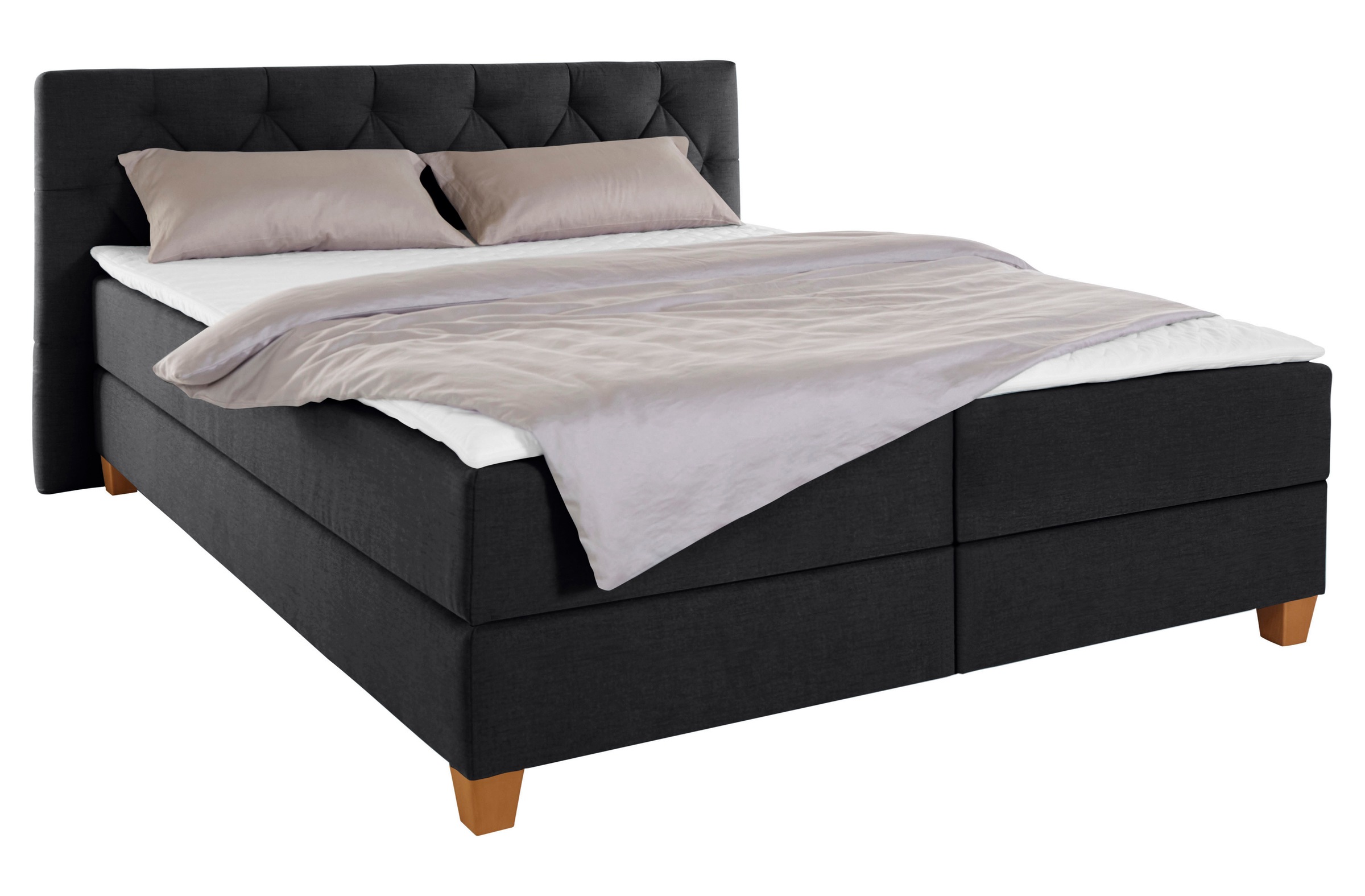 Home affaire Boxspringbett "Harmones", in 3 Breiten, Härtegrad auch im Mix günstig online kaufen