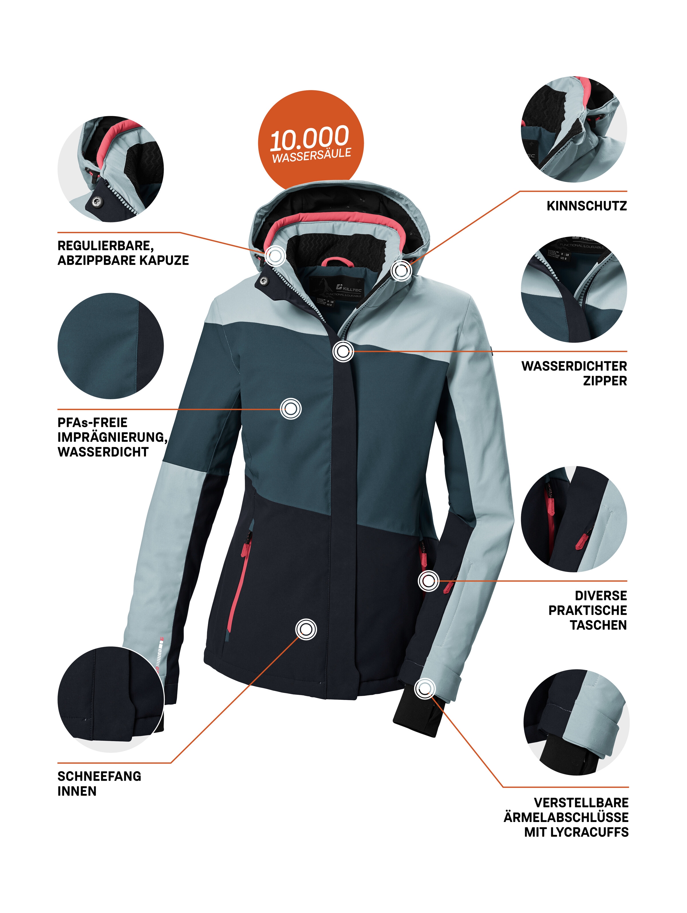 Killtec Skijacke »KSW 67 WMN SKI JCKT«