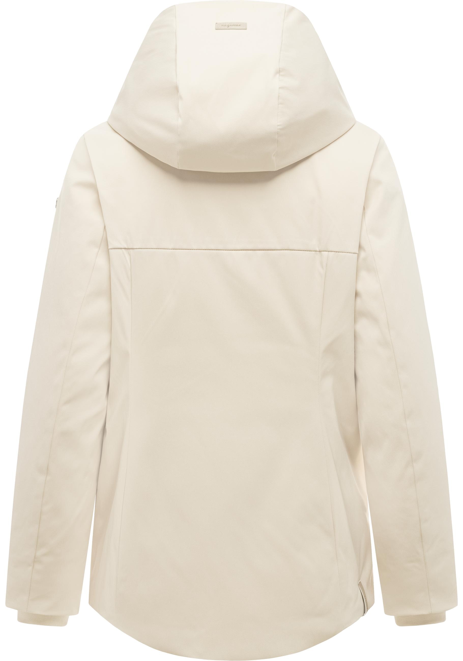 Ragwear Funktionsjacke »Pavleen Short Y« mit Kapuze Warme Damen Winterjacke mit Stehkragen und Kapuze