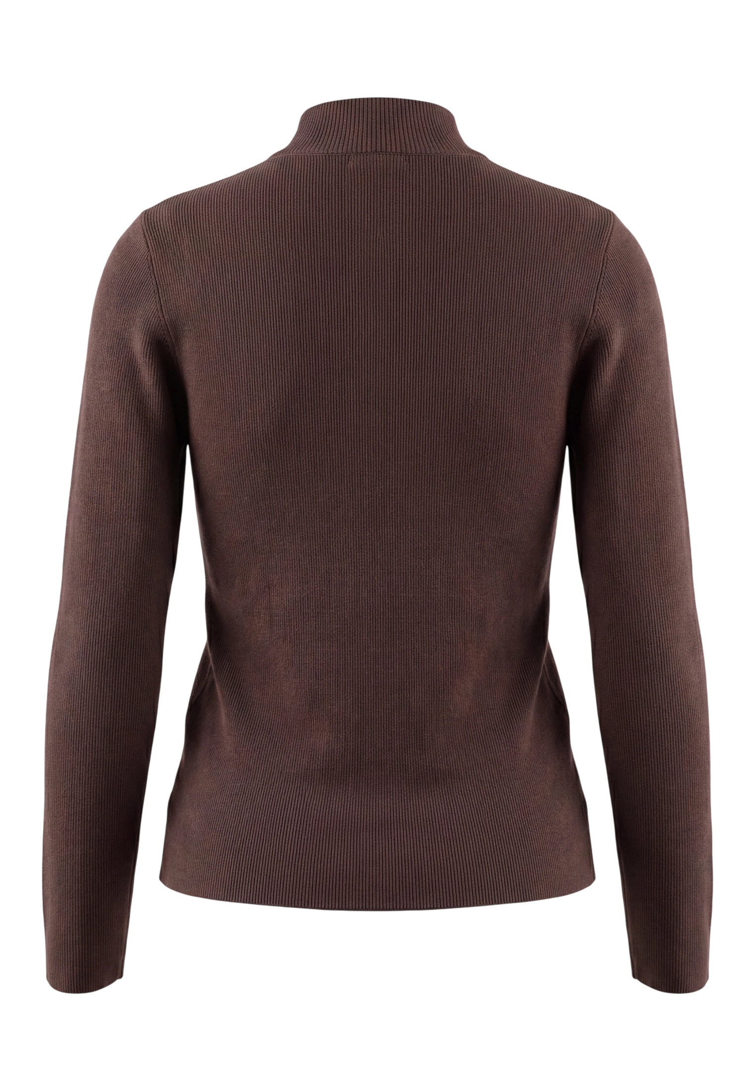Zero Strickpullover »Damen mit Stehkragen« 1 Material