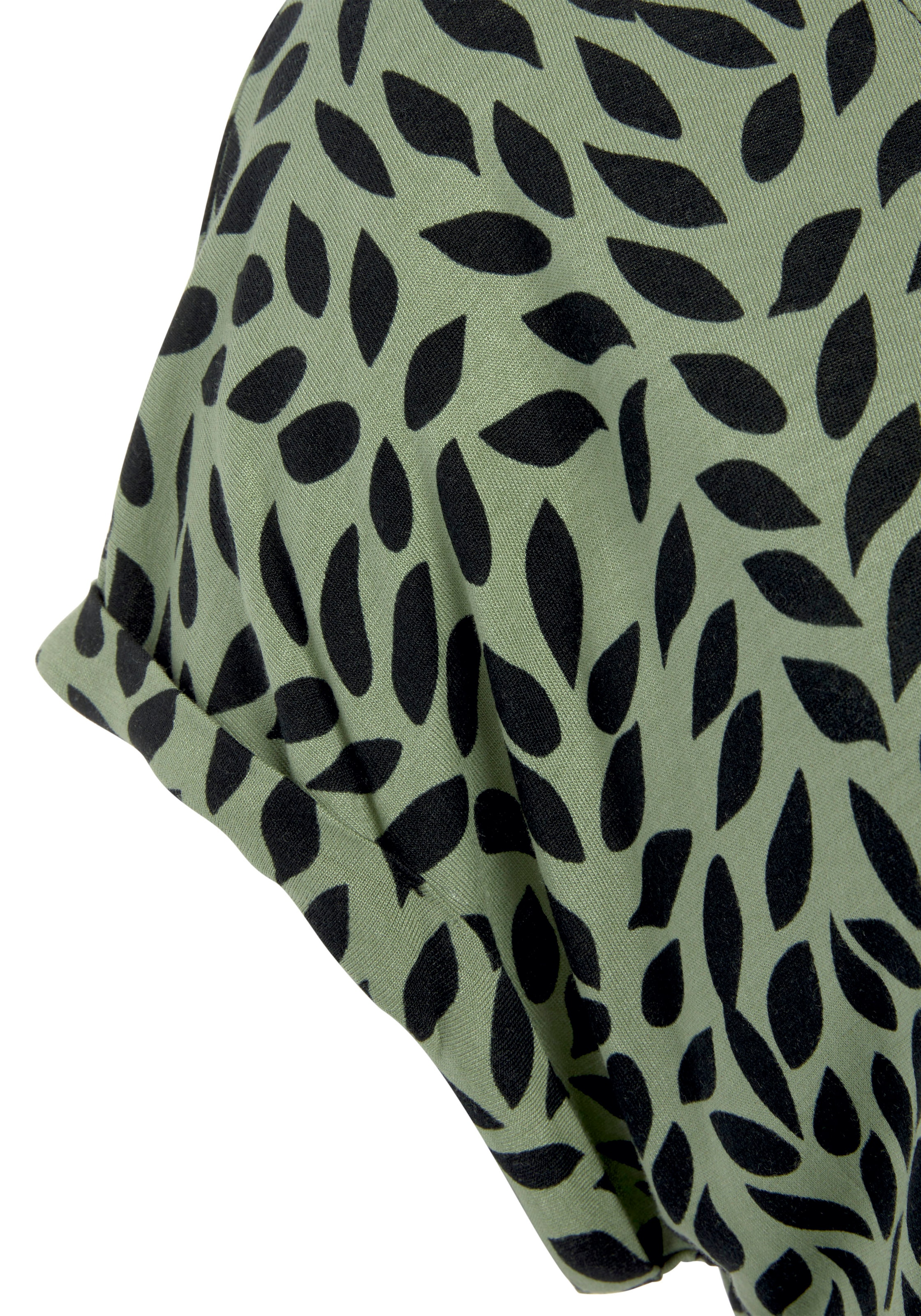 LASCANA Sleepshirt, (1 tlg.), auf online der kaufen Kleiner Palmendruck Seite BAUR linken 