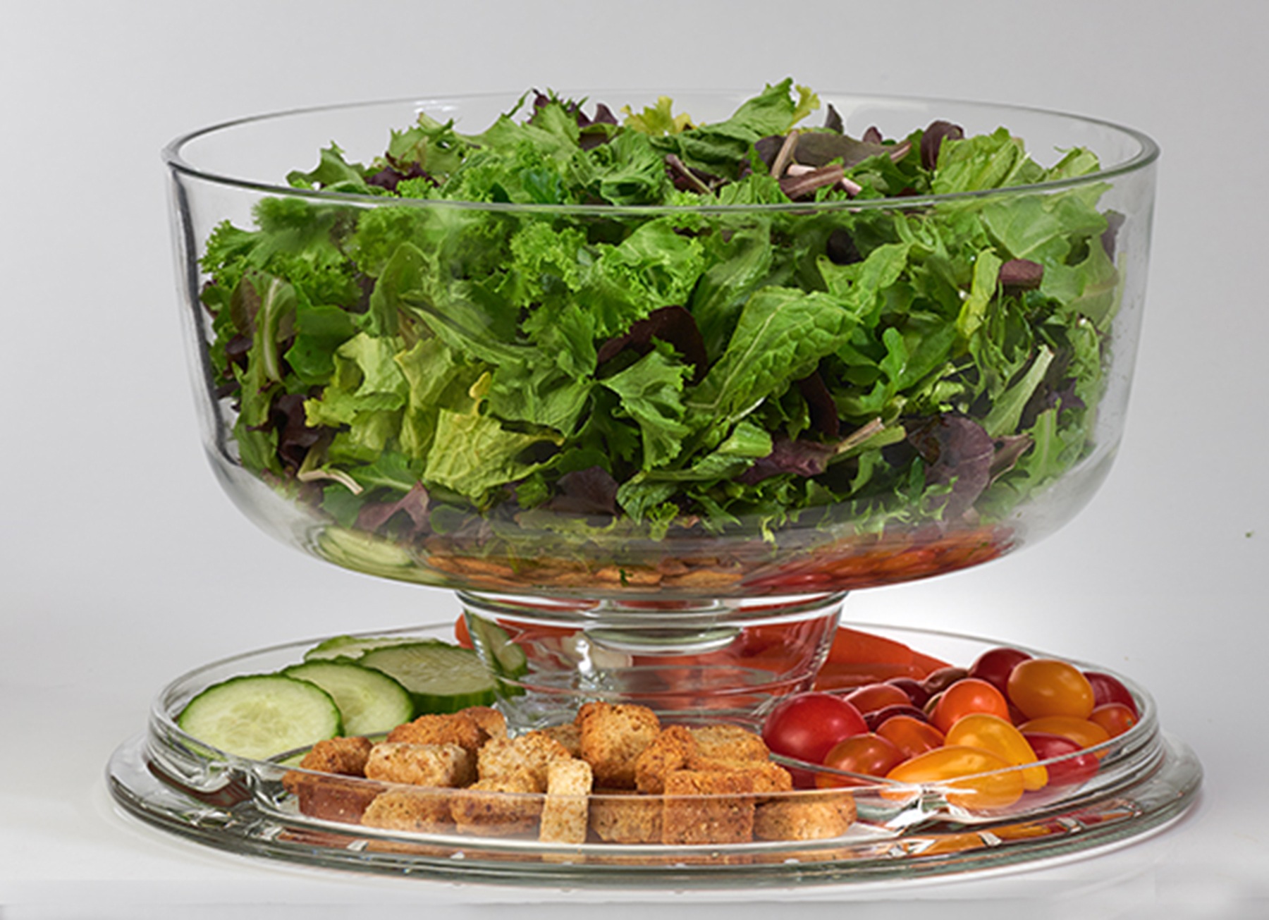 CreaTable Servier-Set »Servierbutler, 2-tlg.« Edles Servierset, Formschön elegant