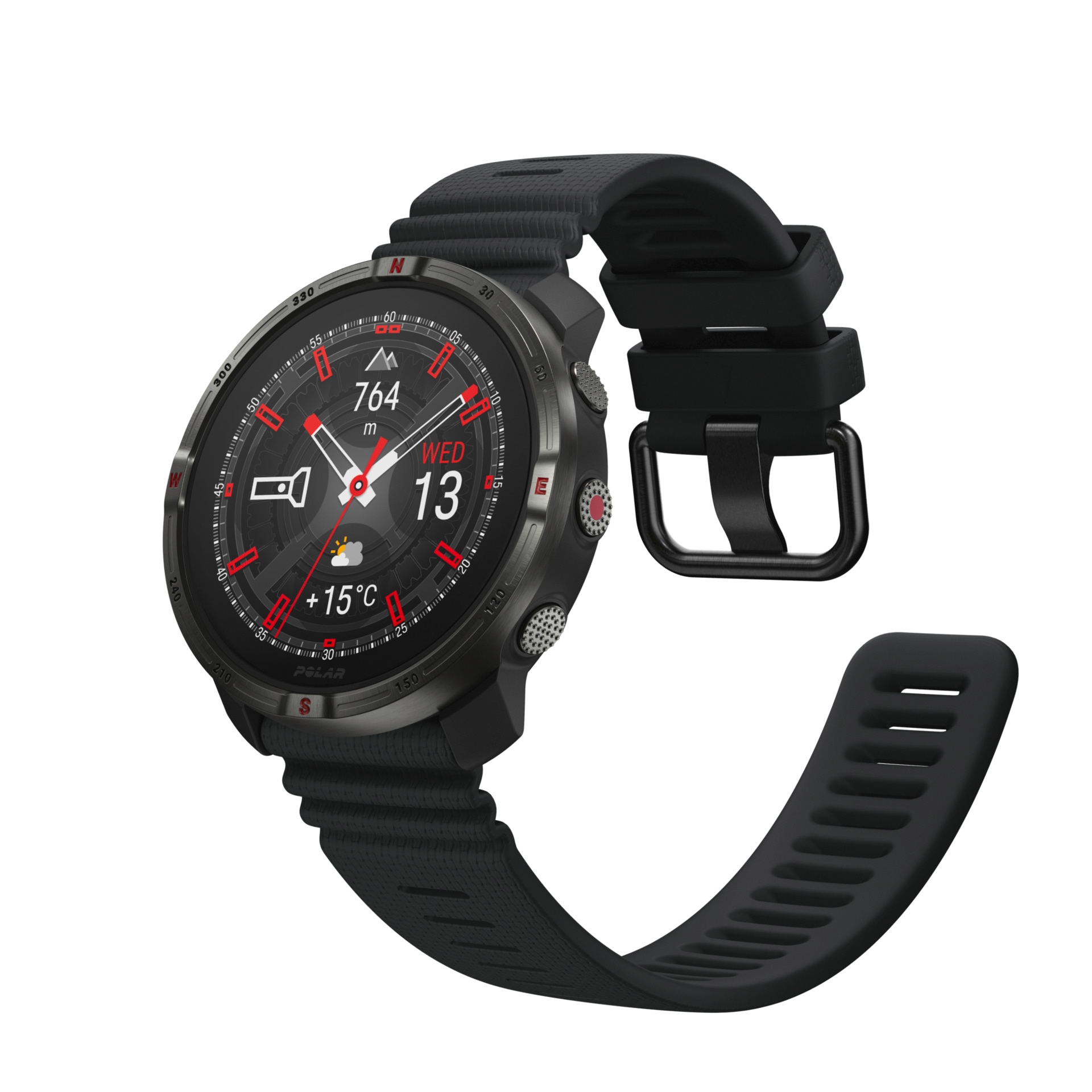 Polaroid Smartwatch »GRIT X2«, (3,25 cm / 1,28 Zoll), 32,00 GB