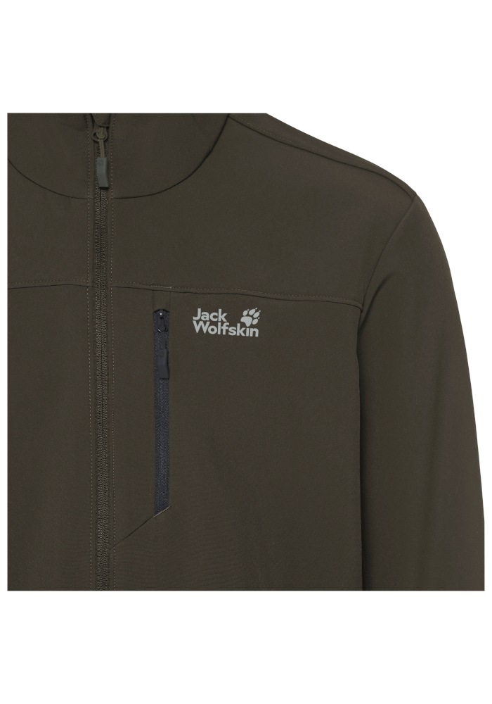 Jack Wolfskin Outdoorjacke »WILD WINDS JKT M« mit flexiblem Obermaterial aus Polyester und Elasthan