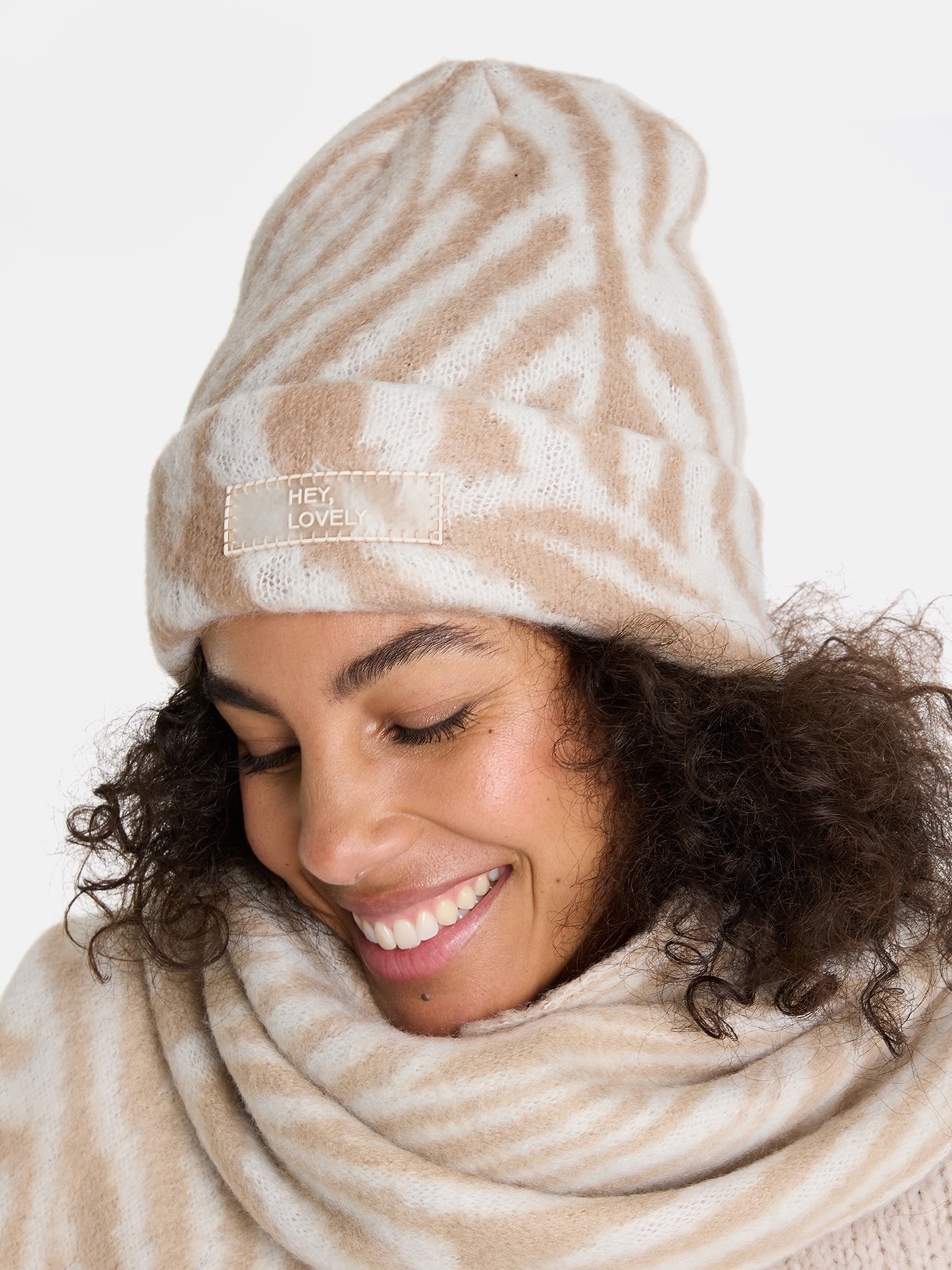 Lieblingsstück "Damen-Strickmütze" aus Polyester