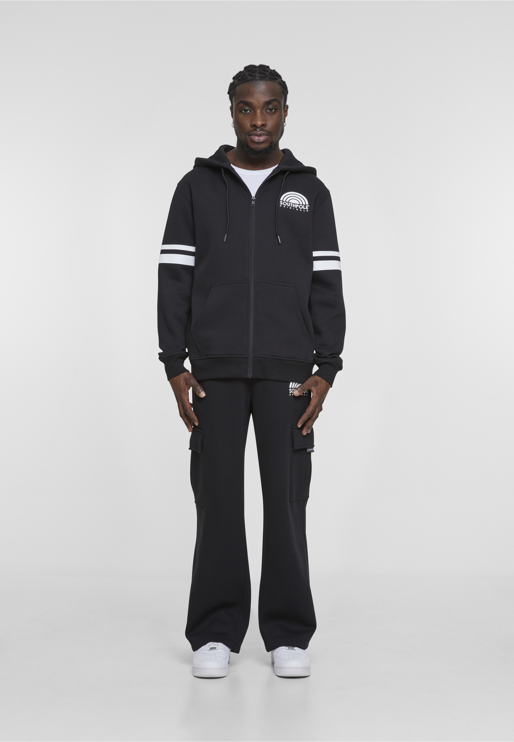 Southpole Kapuzenpullover »Southpole Southpole College Zip Hoody« 1