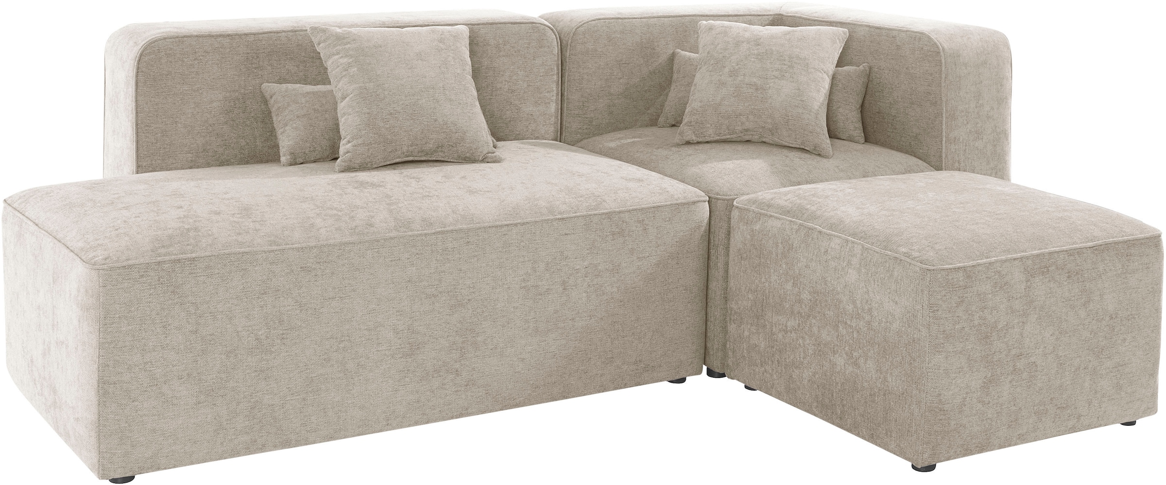 andas Ecksofa »Sundstrup L-Form«, Modulserie, individuelle Zusammenstellung