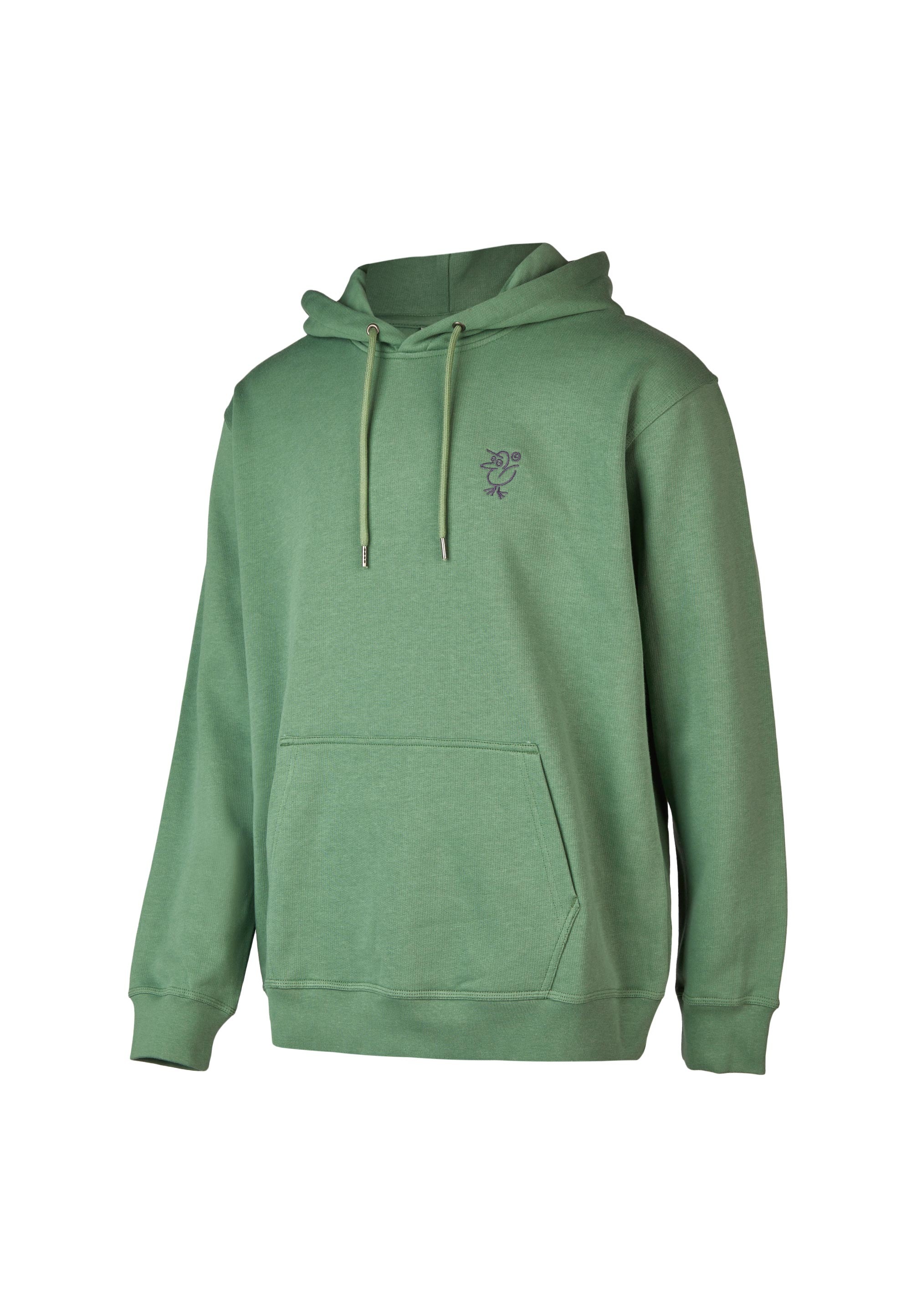 Cleptomanicx Kapuzensweatshirt »Sketch Gull«, mit toller Stickerei auf der Brust