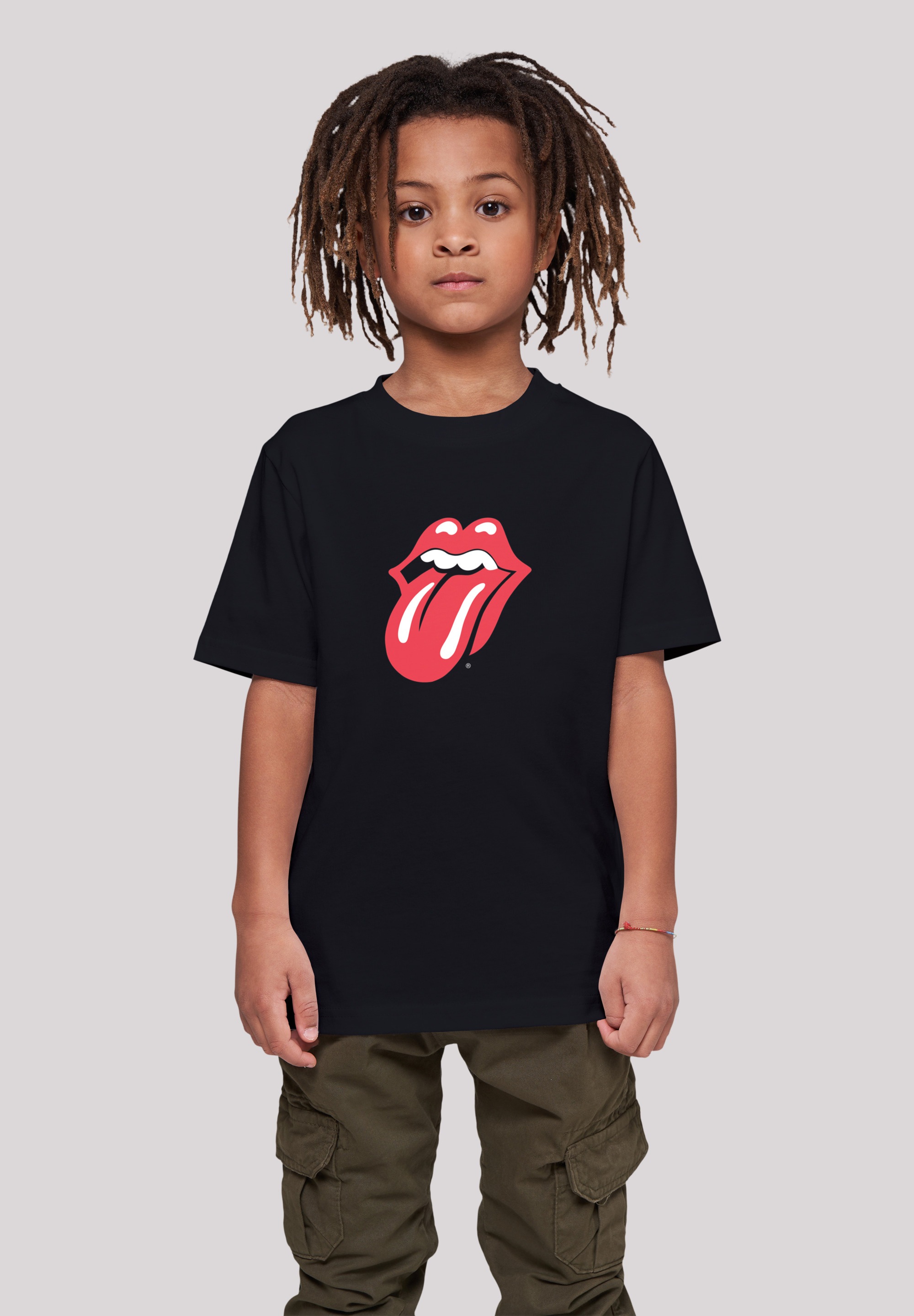 Rot«, Zunge online Print Stones Rolling T-Shirt kaufen »The F4NT4STIC BAUR |